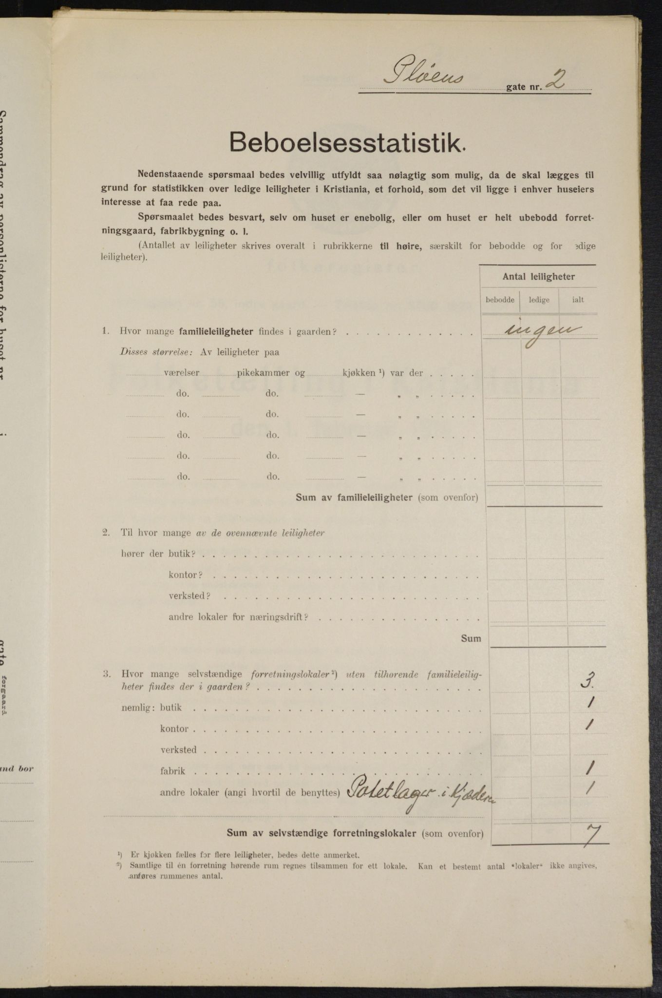 OBA, Municipal Census 1914 for Kristiania, 1914, p. 80975