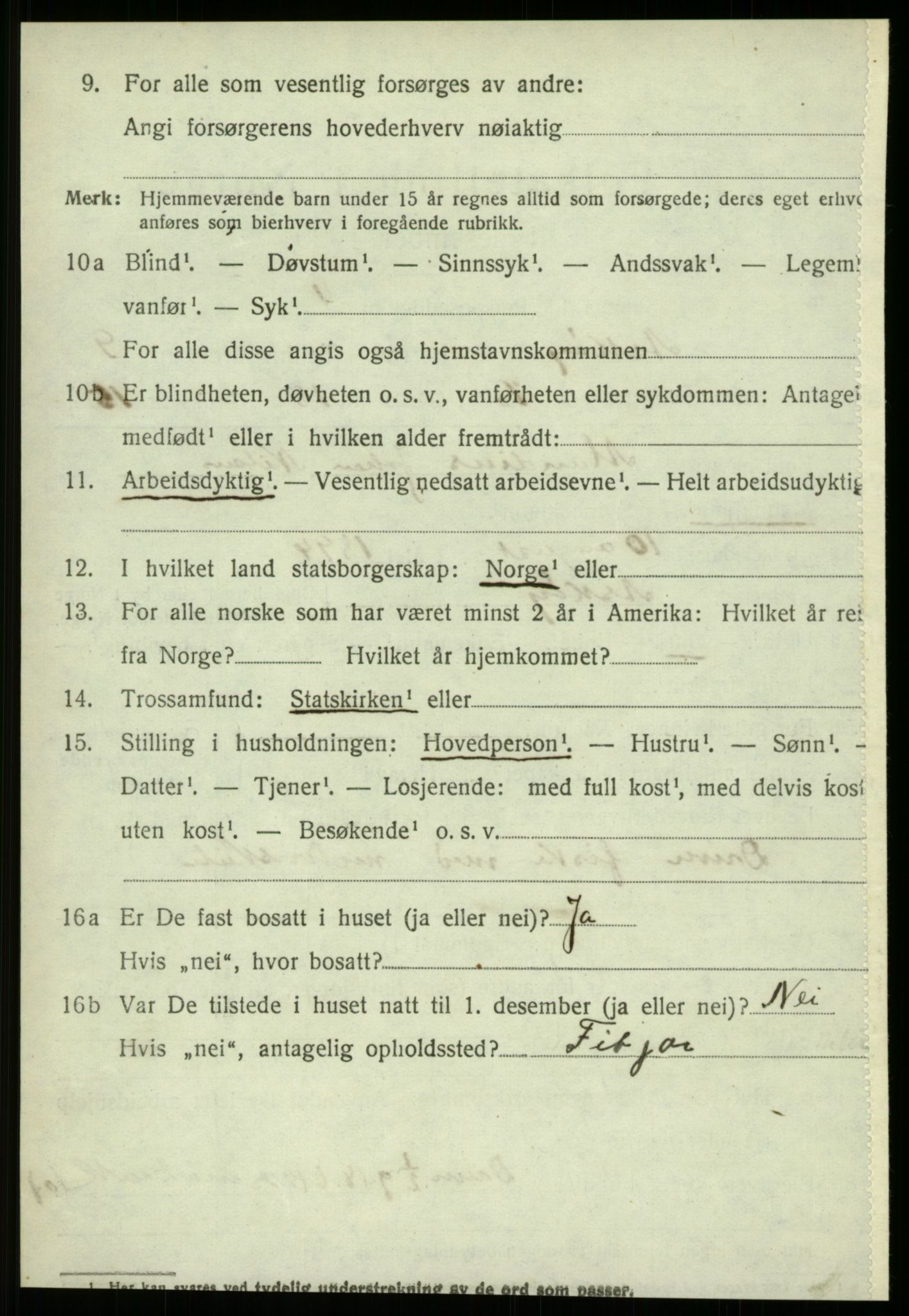 SAB, 1920 census for Askøy, 1920, p. 12239