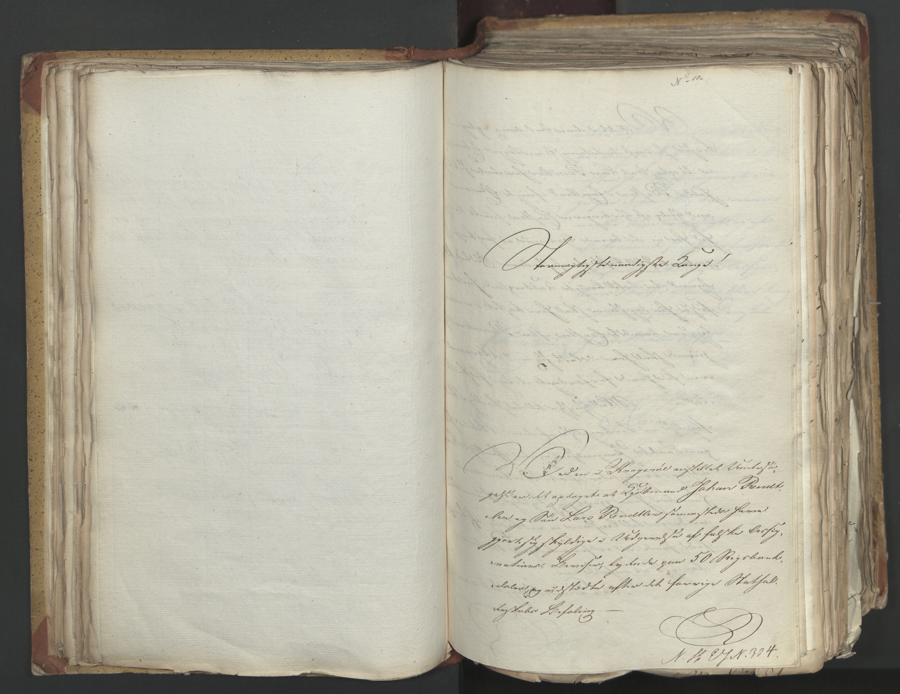 Statsrådsavdelingen i Stockholm, AV/RA-S-1003/D/Da/L0002: Regjeringsinnstillinger nr. 263-518, 1815, p. 91