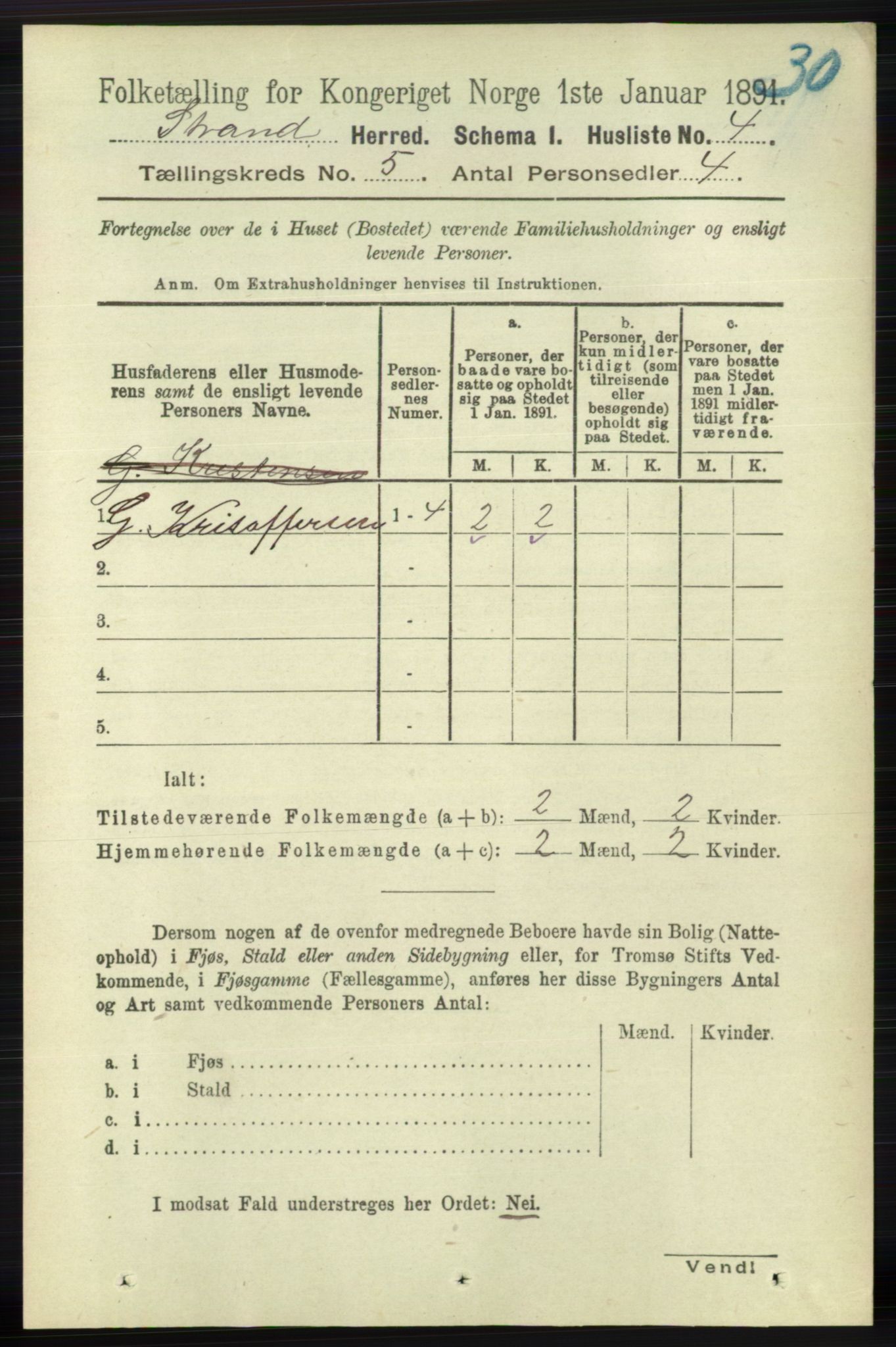 RA, 1891 census for 1130 Strand, 1891, p. 1186