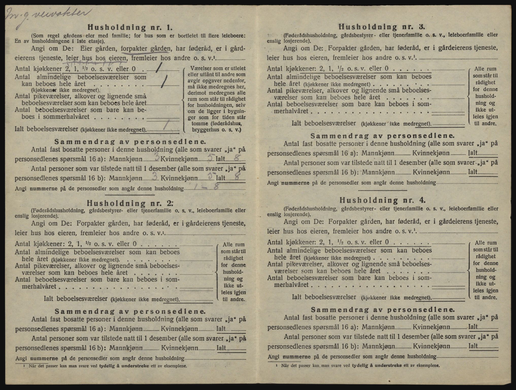 SAO, 1920 census for Ås, 1920, p. 1121