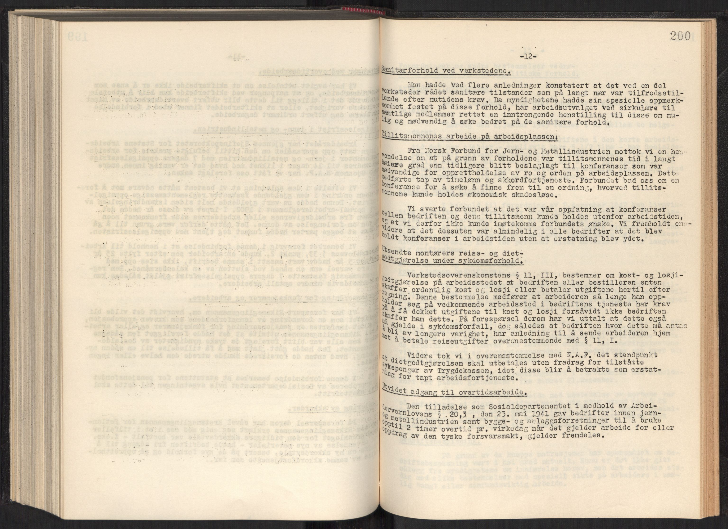 Teknologibedriftenes Landsforening TBL, AV/RA-PA-1700/A/Ad/L0006: Årsberetning med register, 1937-1943, p. 200