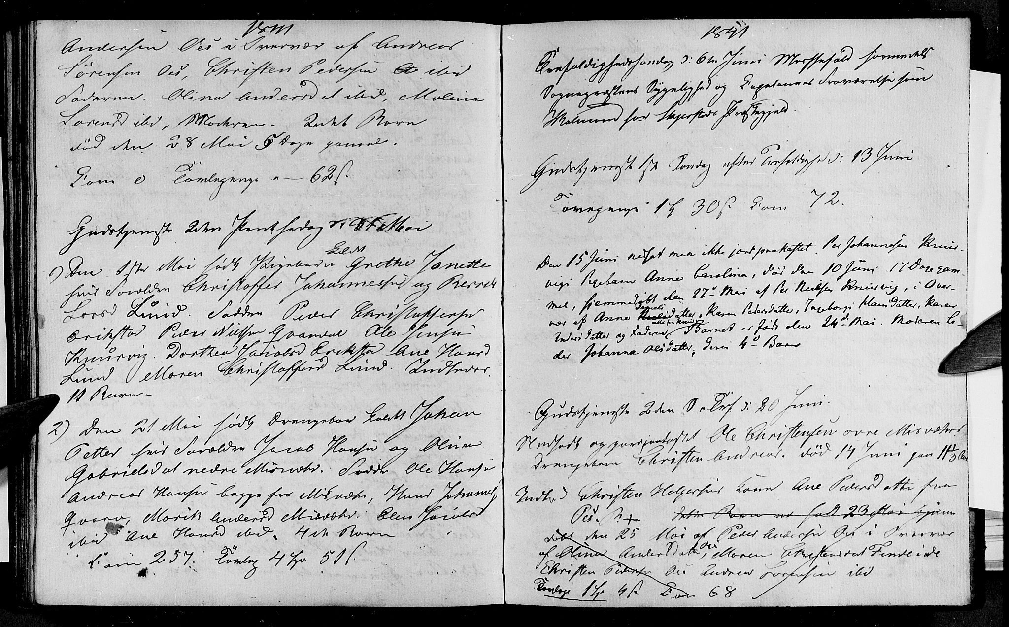 Ministerialprotokoller, klokkerbøker og fødselsregistre - Nordland, AV/SAT-A-1459/852/L0751: Parish register (copy) no. 852C02, 1837-1841