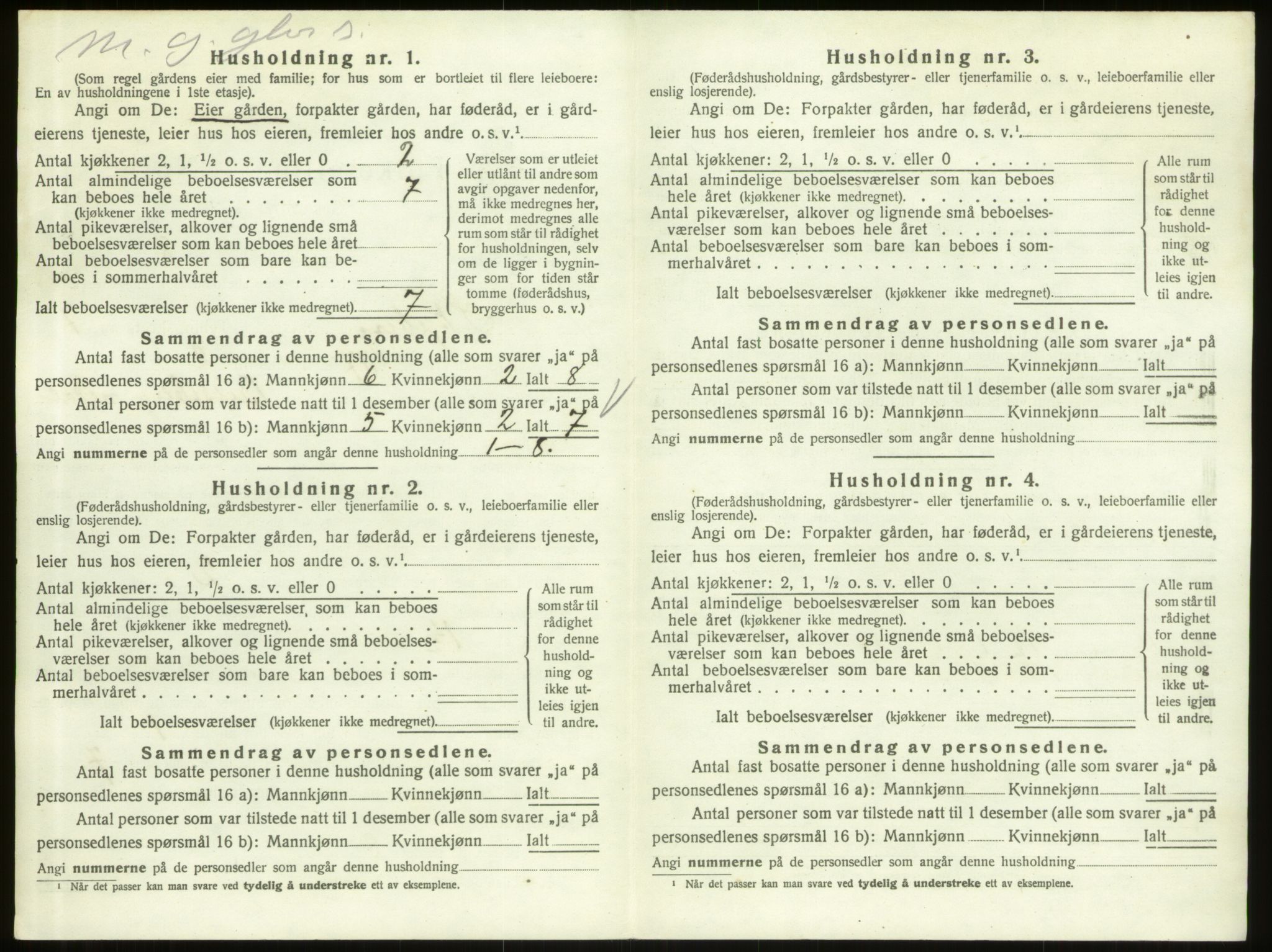 SAO, 1920 census for Skjeberg, 1920, p. 908