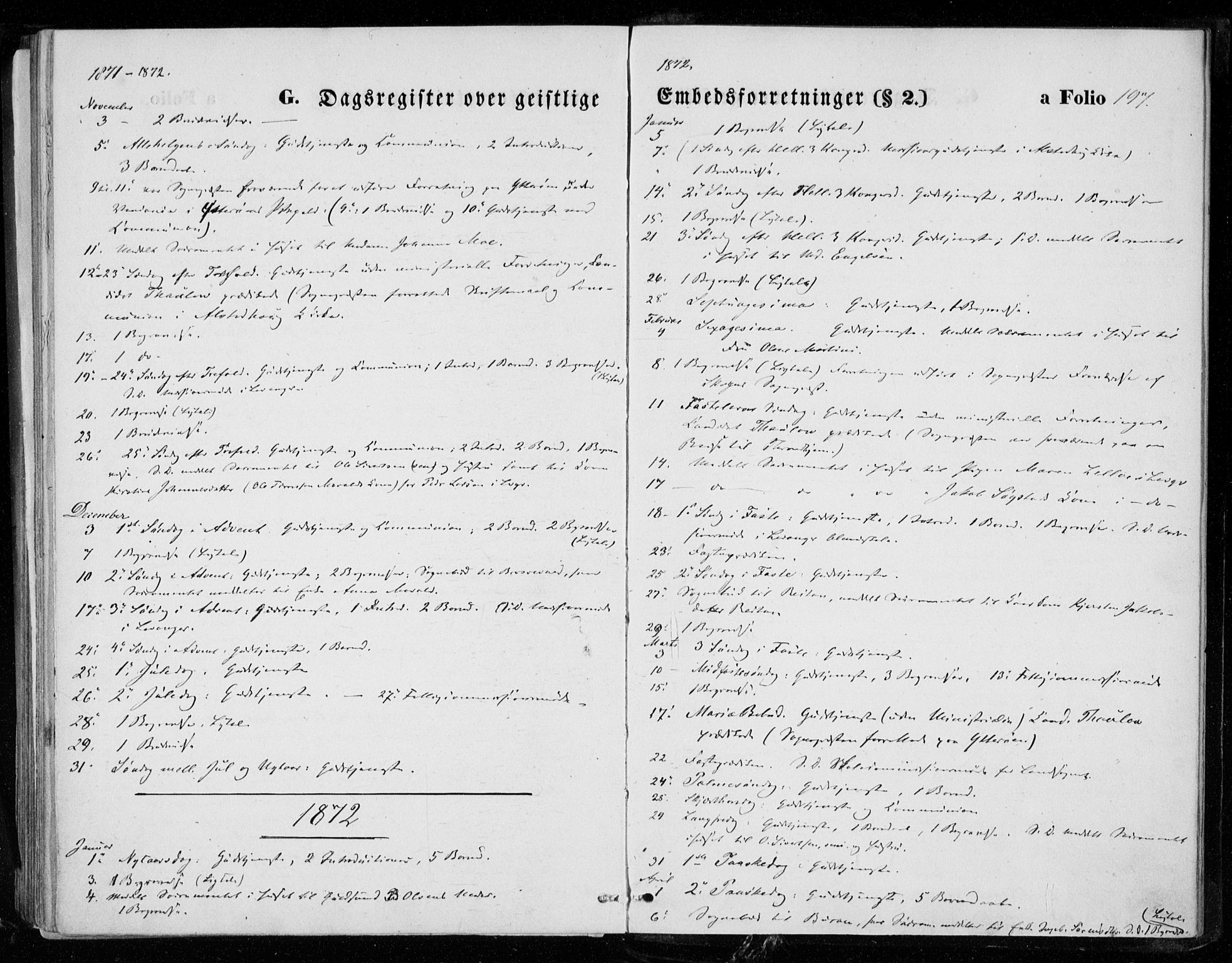 Ministerialprotokoller, klokkerbøker og fødselsregistre - Nord-Trøndelag, AV/SAT-A-1458/721/L0206: Parish register (official) no. 721A01, 1864-1874, p. 197