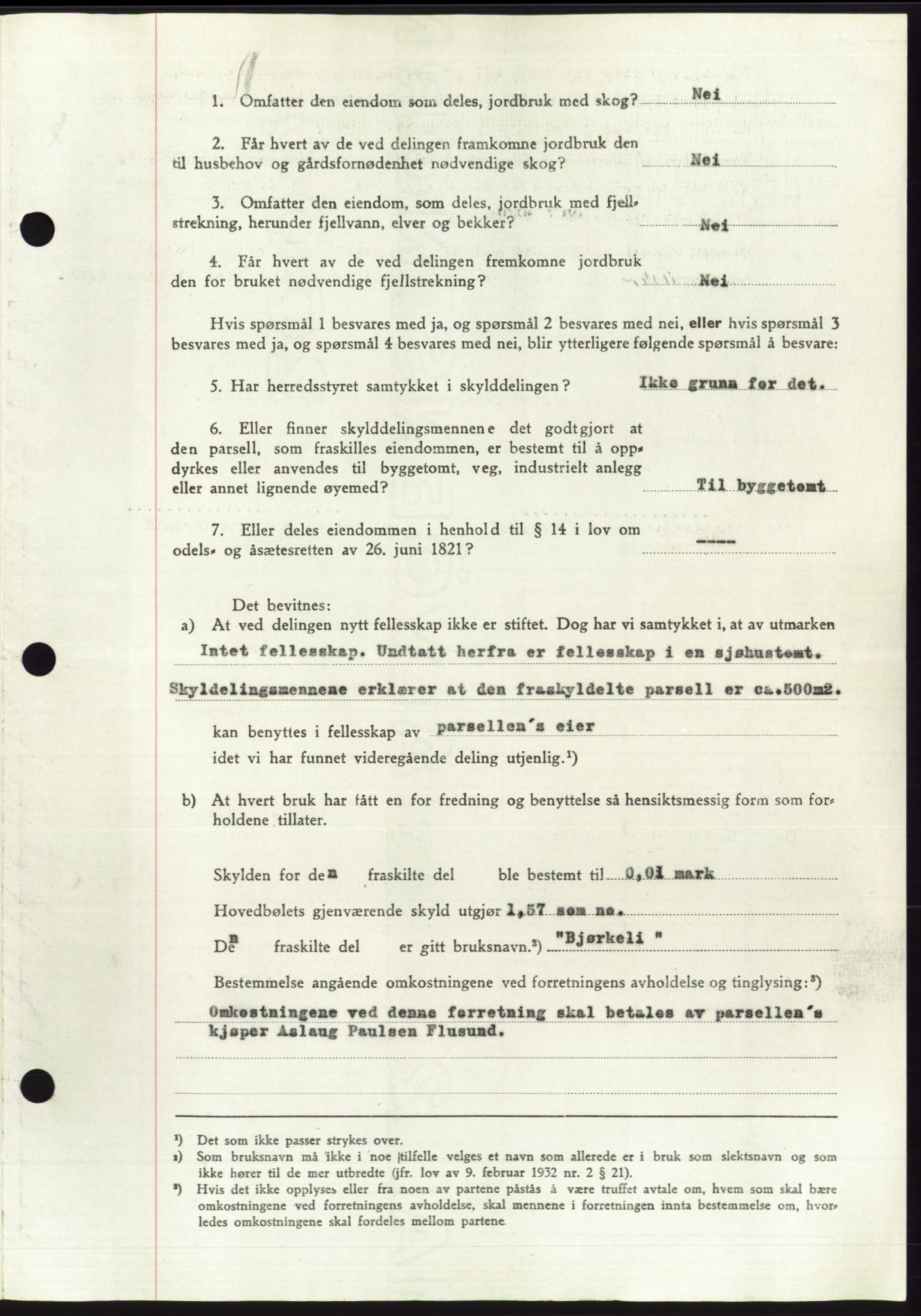 Søre Sunnmøre sorenskriveri, AV/SAT-A-4122/1/2/2C/L0110: Mortgage book no. 36A, 1958-1958, Diary no: : 1475/1958