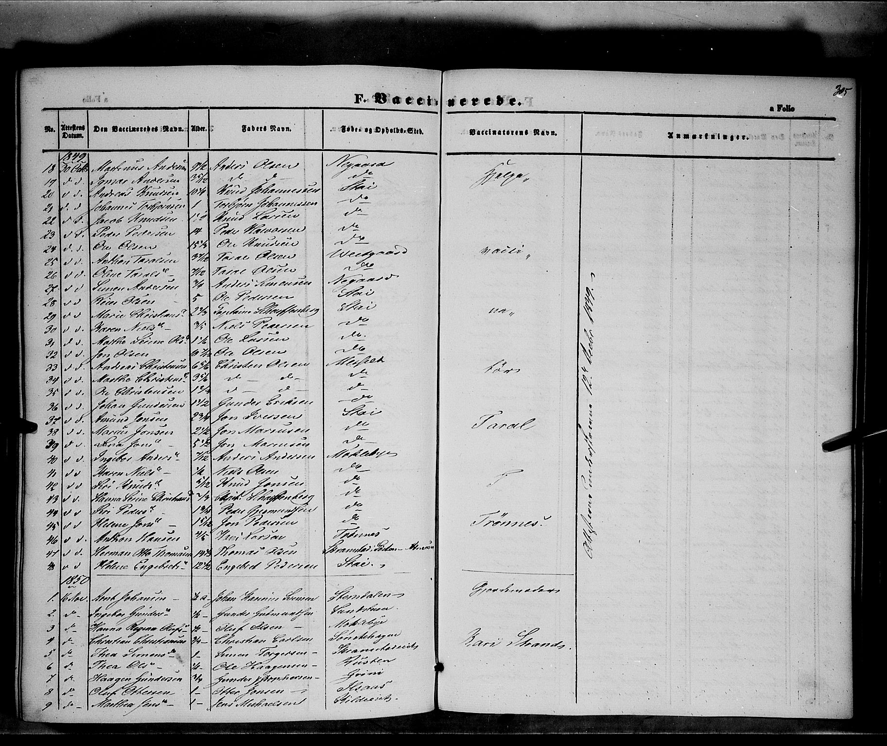 Åmot prestekontor, Hedmark, SAH/PREST-056/H/Ha/Haa/L0006: Parish register (official) no. 6, 1842-1861, p. 385