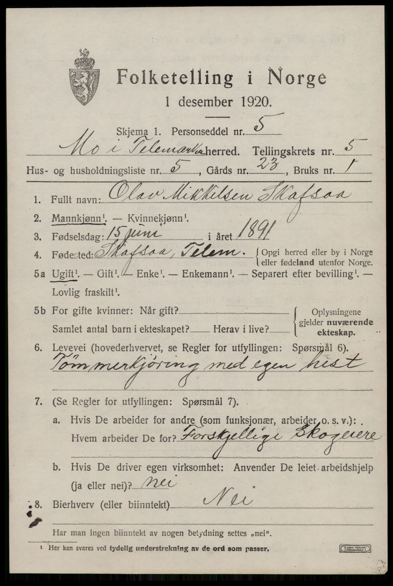 SAKO, 1920 census for Mo, 1920, p. 2046