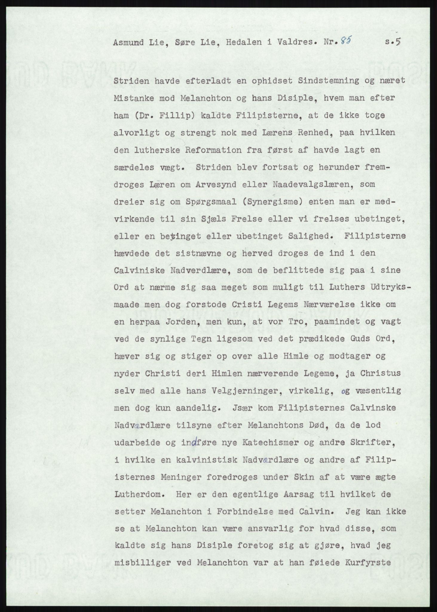 Samlinger til kildeutgivelse, Amerikabrevene, AV/RA-EA-4057/F/L0013: Innlån fra Oppland: Lie (brevnr 79-115) - Nordrum, 1838-1914, p. 93