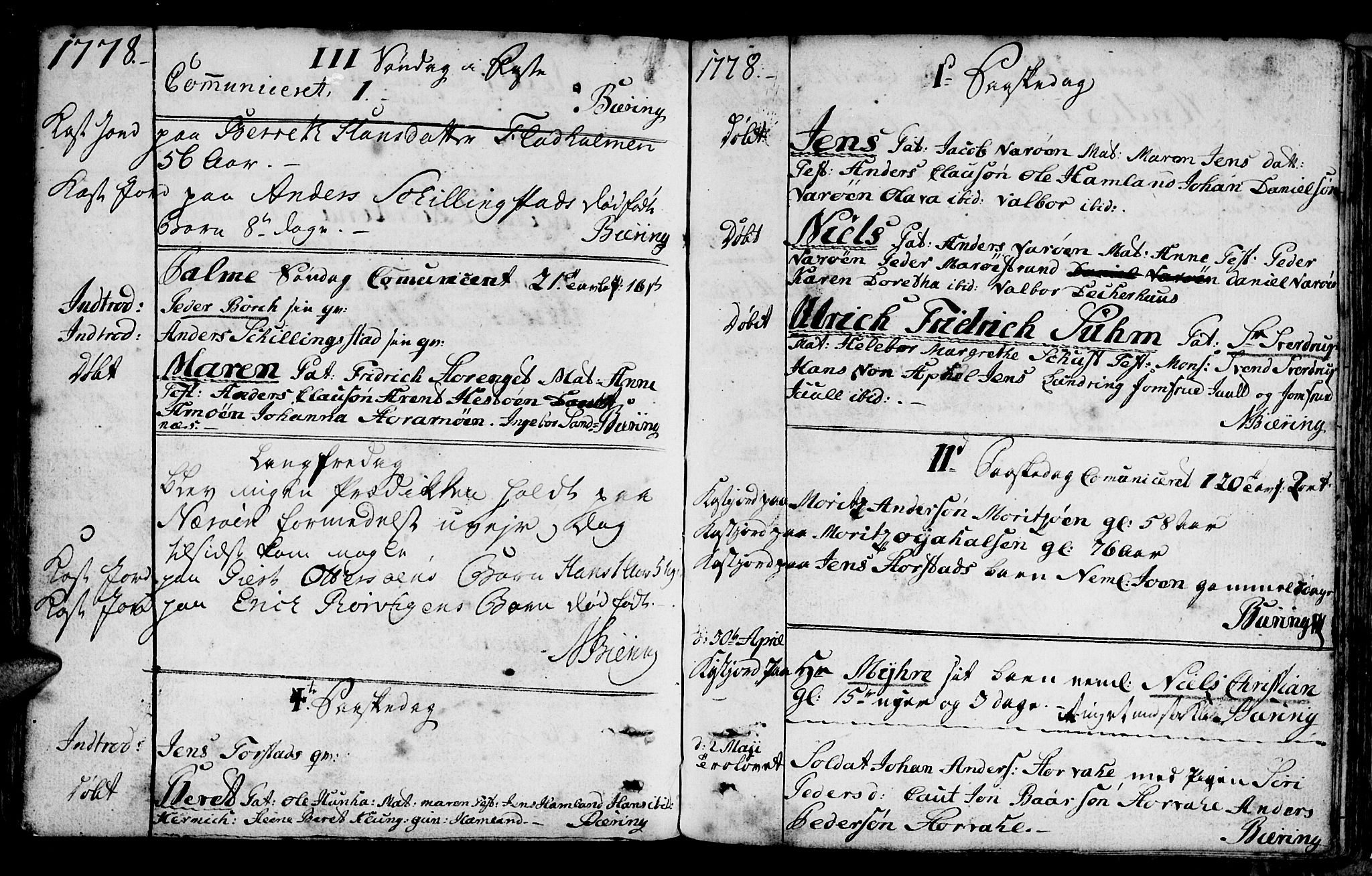 Ministerialprotokoller, klokkerbøker og fødselsregistre - Nord-Trøndelag, AV/SAT-A-1458/784/L0665: Parish register (official) no. 784A01, 1730-1785