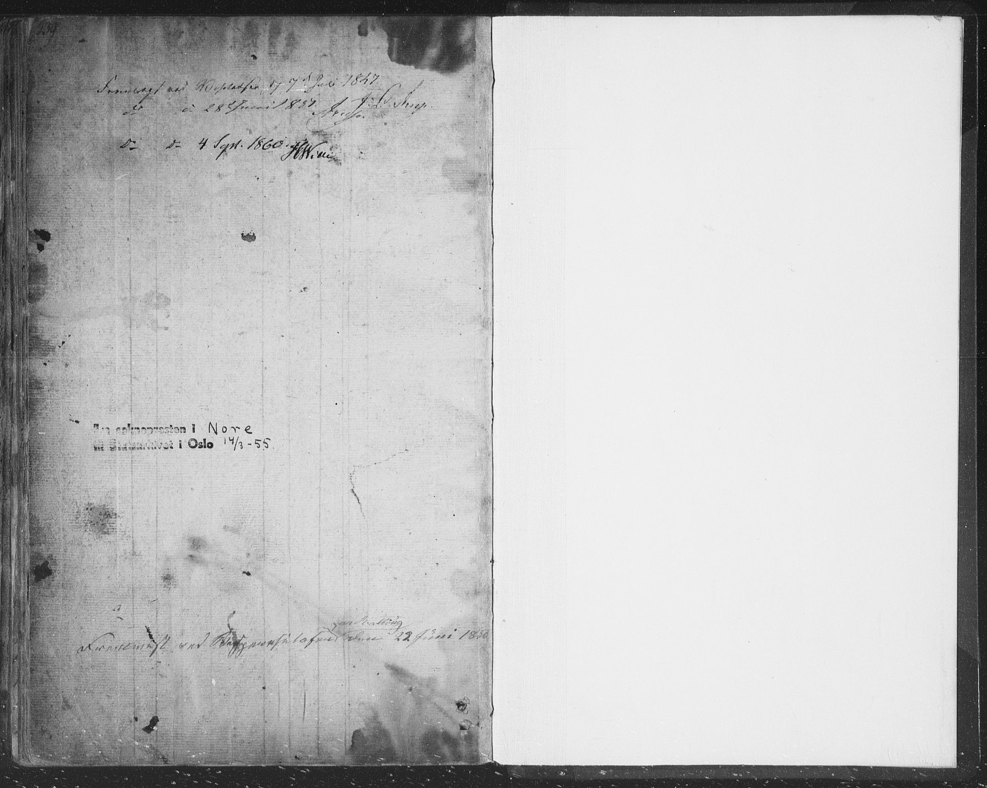 Nore kirkebøker, SAKO/A-238/F/Fc/L0002: Parish register (official) no. III 2, 1836-1861