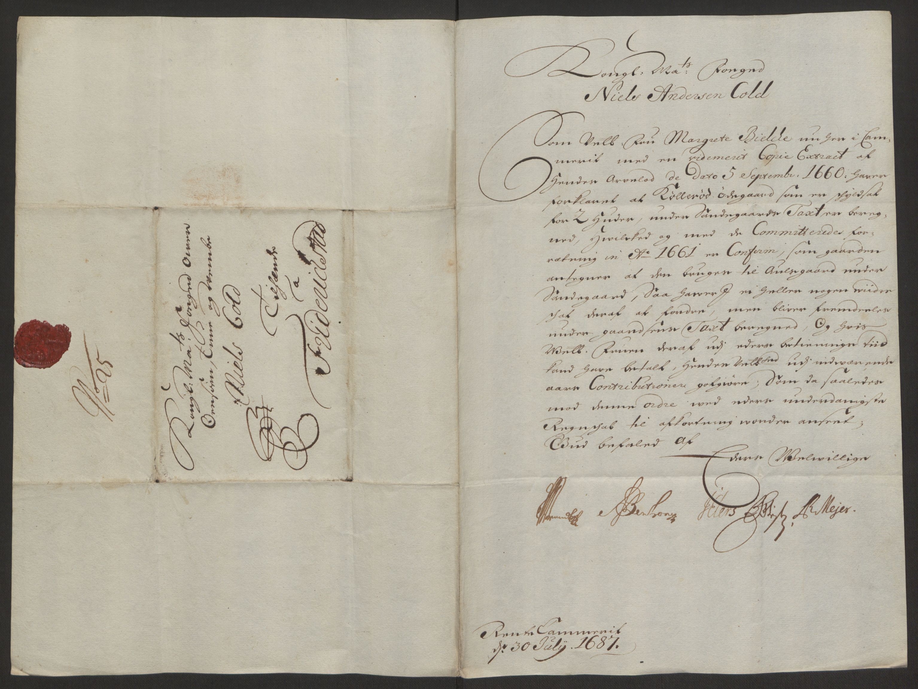 Rentekammeret inntil 1814, Reviderte regnskaper, Fogderegnskap, AV/RA-EA-4092/R03/L0118: Fogderegnskap Onsøy, Tune, Veme og Åbygge fogderi, 1684-1689, p. 242