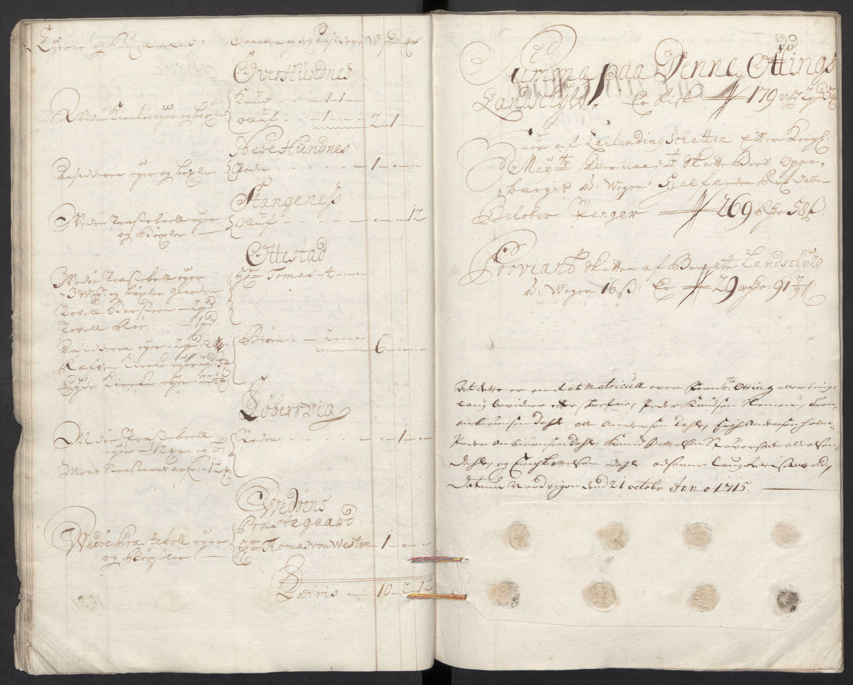 Rentekammeret inntil 1814, Reviderte regnskaper, Fogderegnskap, RA/EA-4092/R55/L3663: Fogderegnskap Romsdal, 1715-1716, p. 52