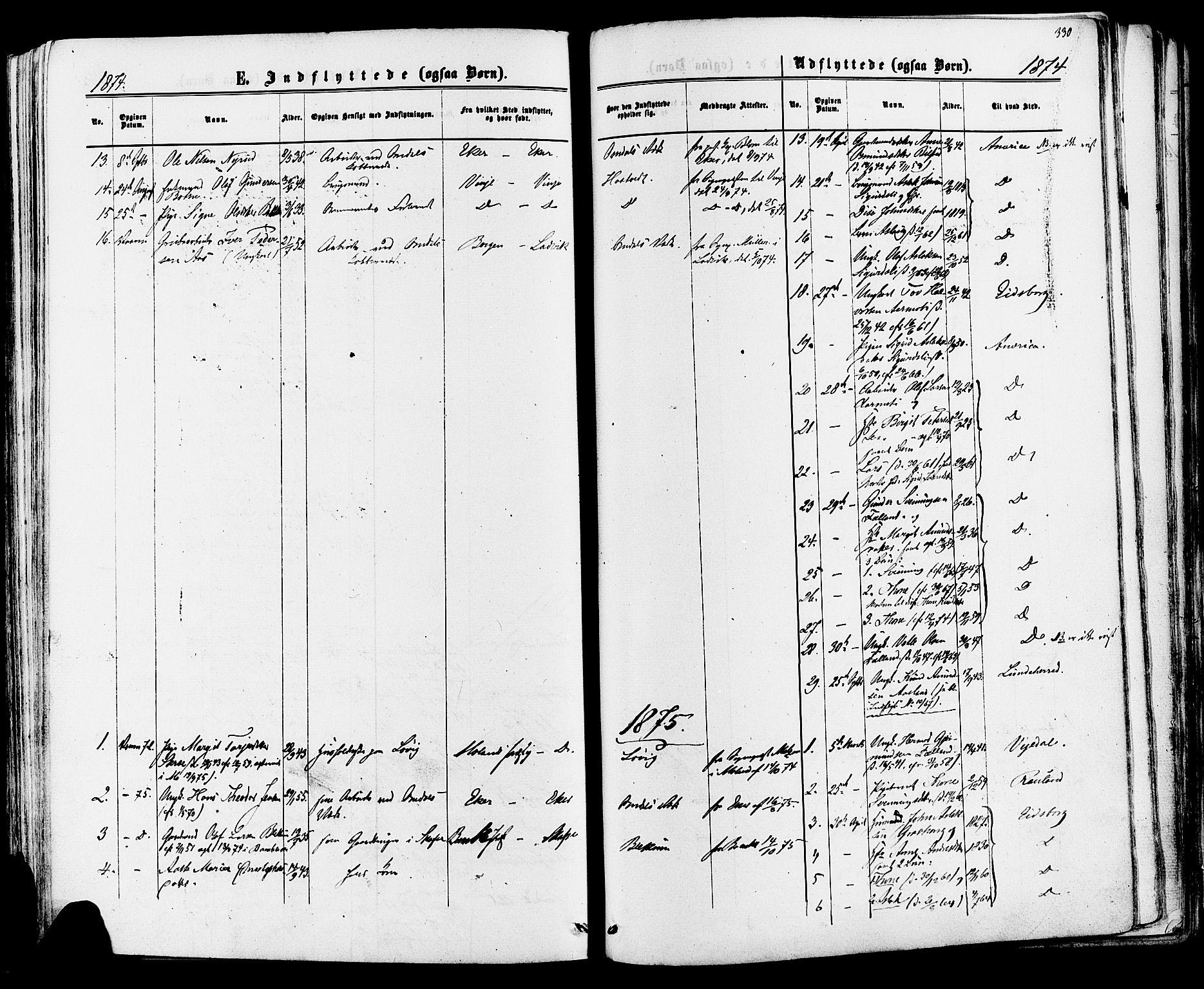 Mo kirkebøker, AV/SAKO-A-286/F/Fa/L0006: Parish register (official) no. I 6, 1865-1885, p. 330