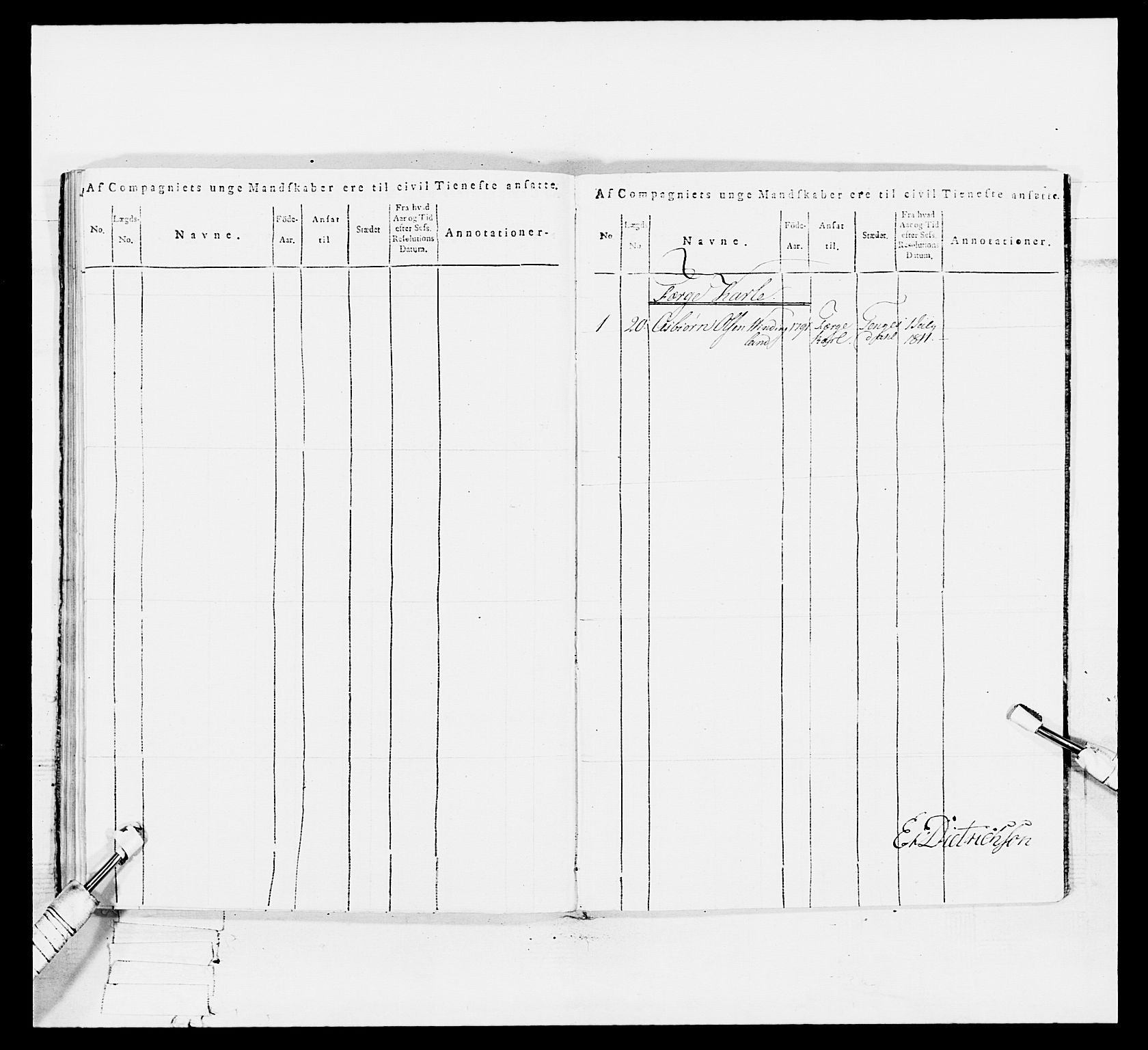 Generalitets- og kommissariatskollegiet, Det kongelige norske kommissariatskollegium, AV/RA-EA-5420/E/Eh/L0113: Vesterlenske nasjonale infanteriregiment, 1812, p. 379