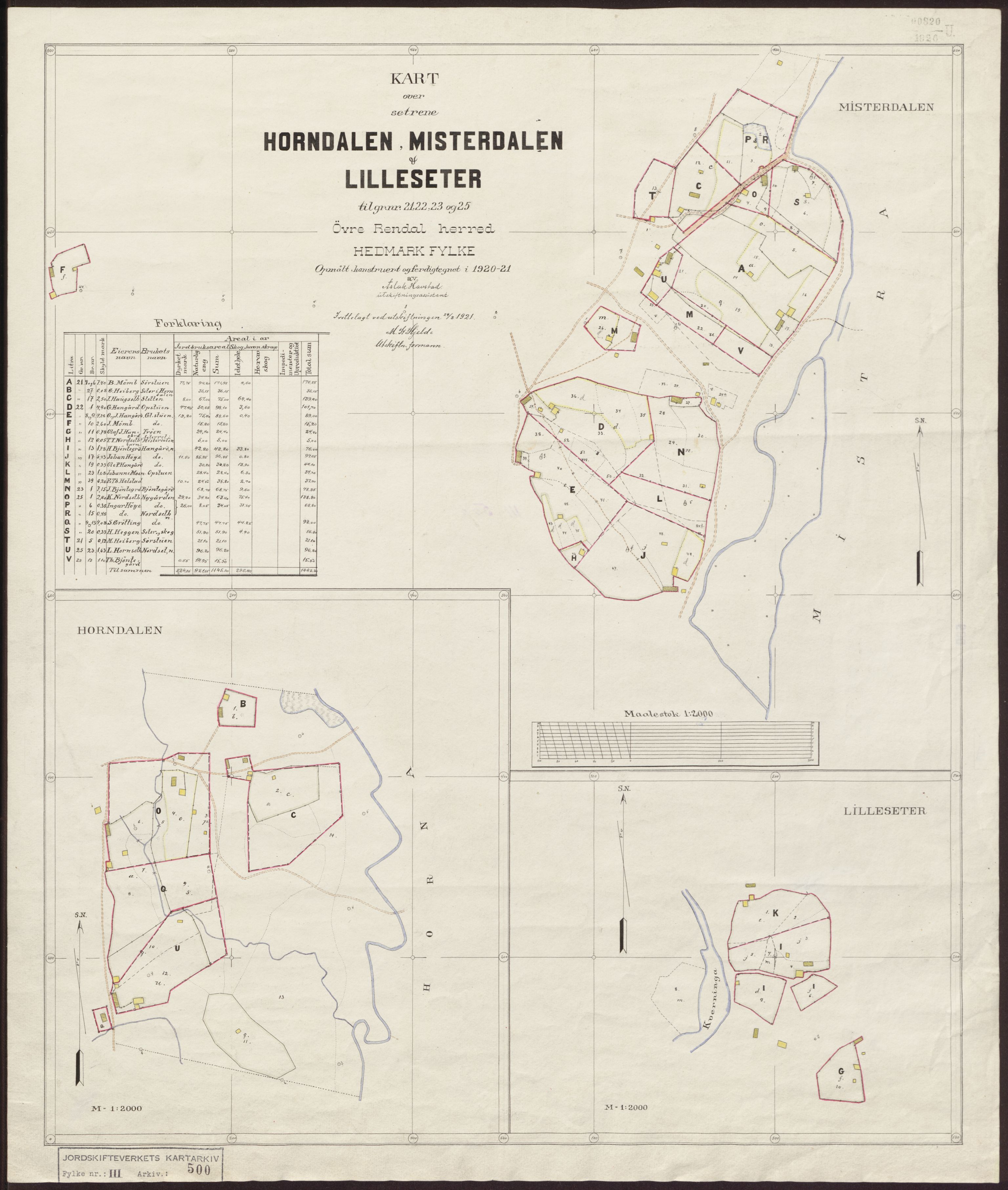 Jordskifteverkets kartarkiv, AV/RA-S-3929/T, 1859-1988, p. 822