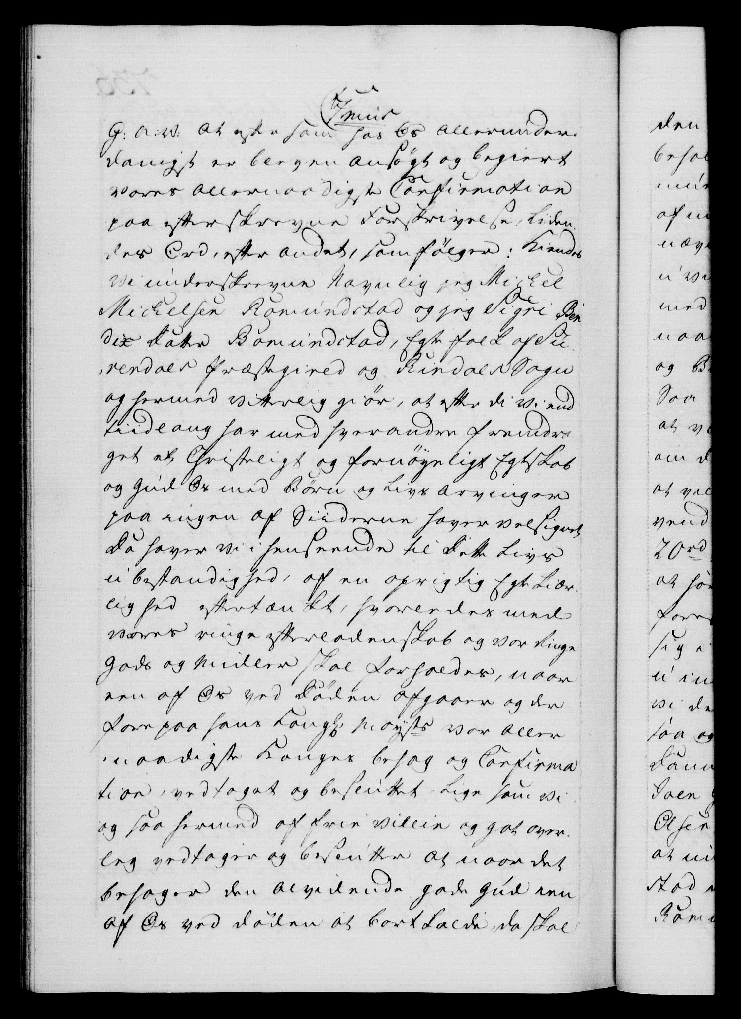 Danske Kanselli 1572-1799, AV/RA-EA-3023/F/Fc/Fca/Fcaa/L0044: Norske registre, 1769-1771, p. 736b