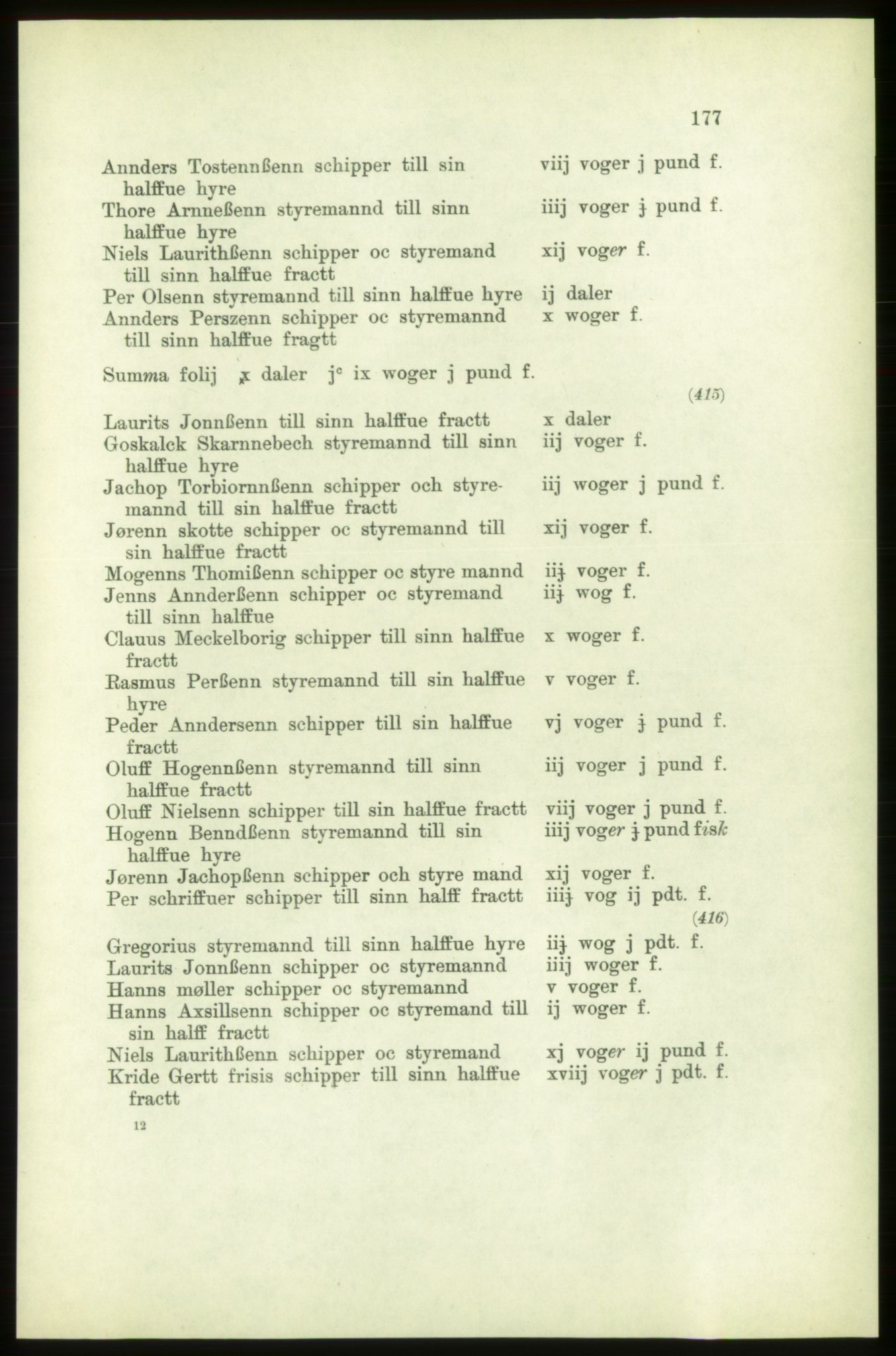 Publikasjoner utgitt av Arkivverket, PUBL/PUBL-001/C/0003: Bind 3: Skatten av Bergenhus len 1563, 1563, p. 177