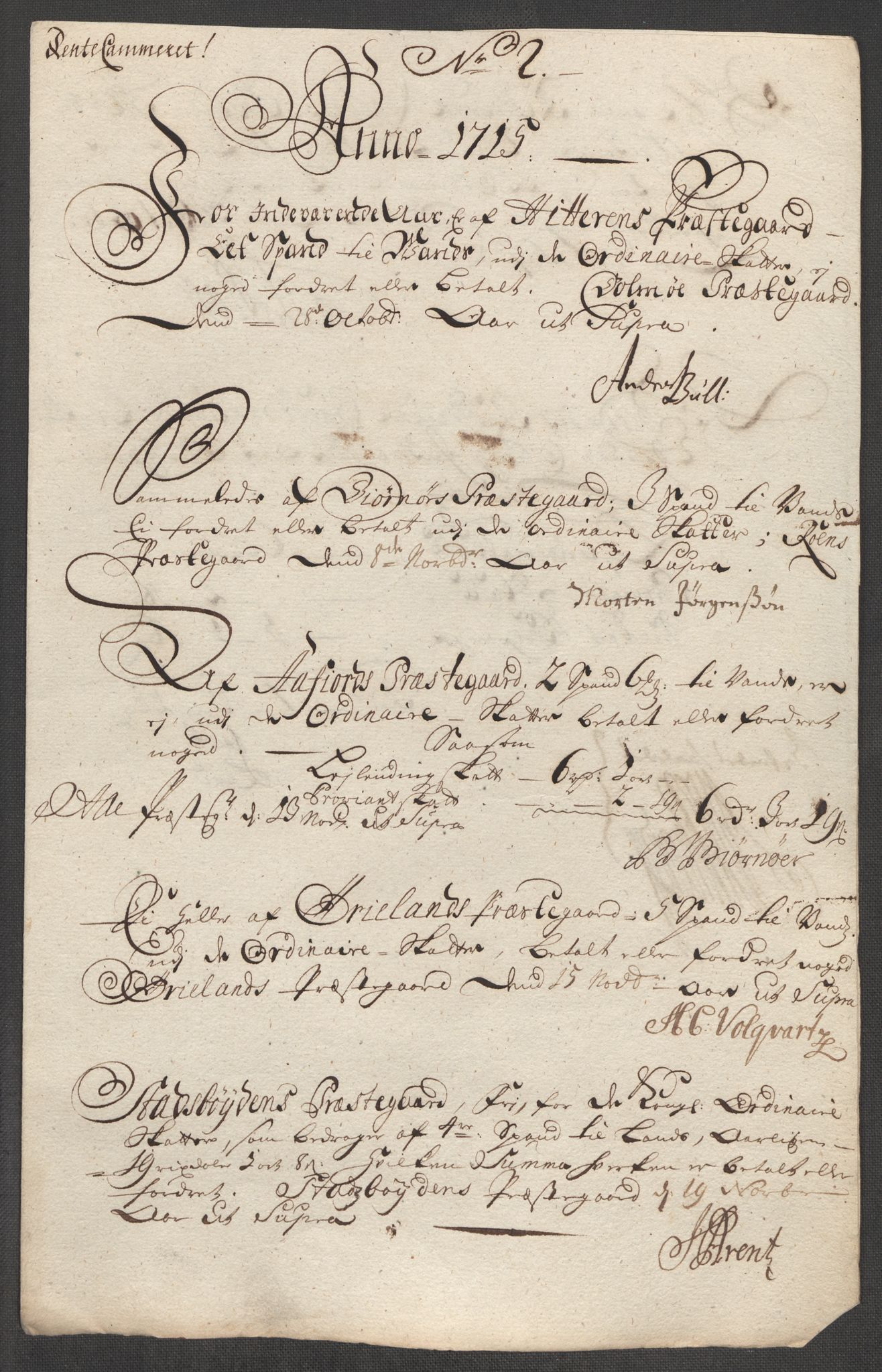 Rentekammeret inntil 1814, Reviderte regnskaper, Fogderegnskap, RA/EA-4092/R57/L3863: Fogderegnskap Fosen, 1715, p. 192