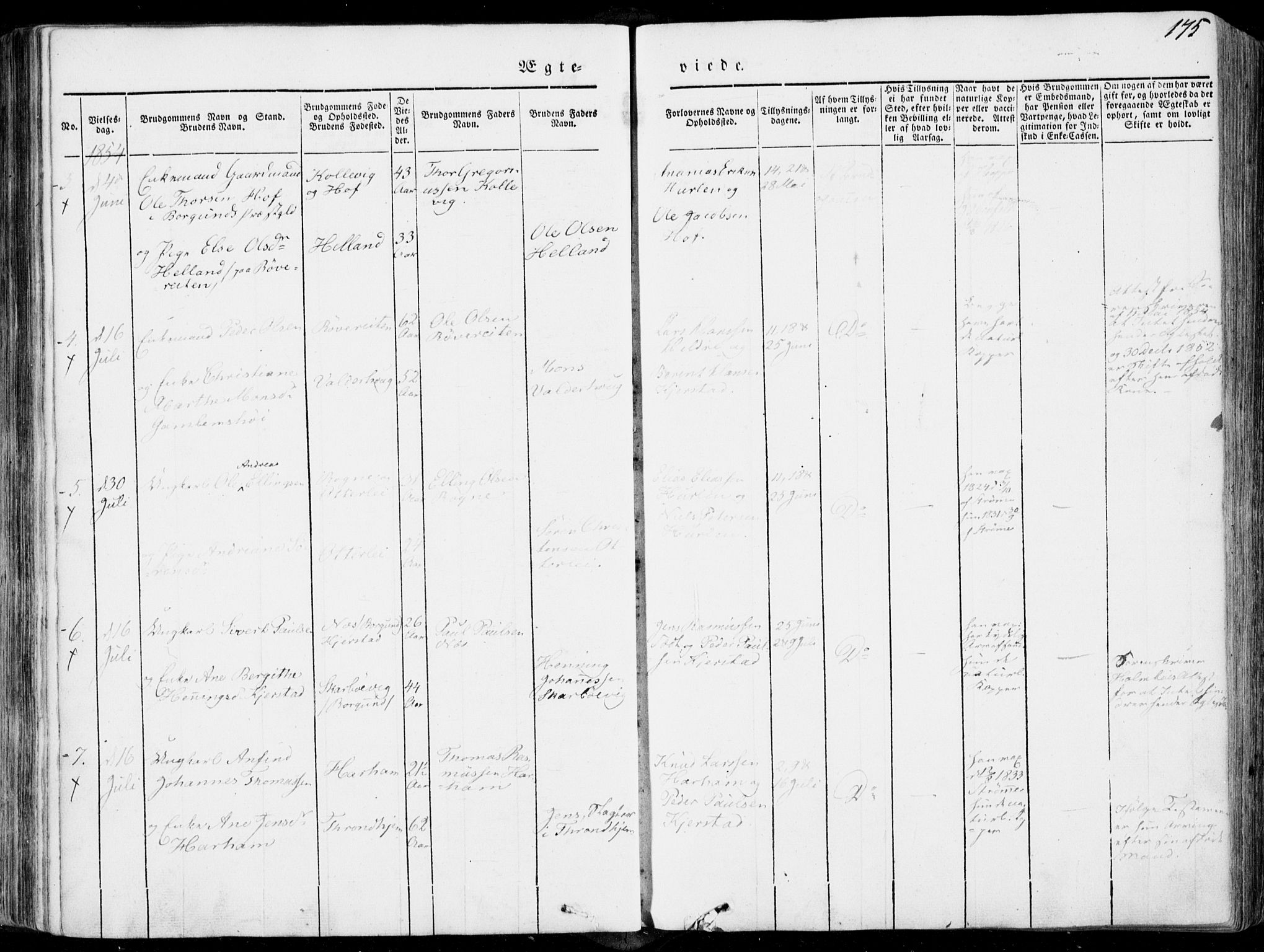 Ministerialprotokoller, klokkerbøker og fødselsregistre - Møre og Romsdal, SAT/A-1454/536/L0497: Parish register (official) no. 536A06, 1845-1865, p. 175