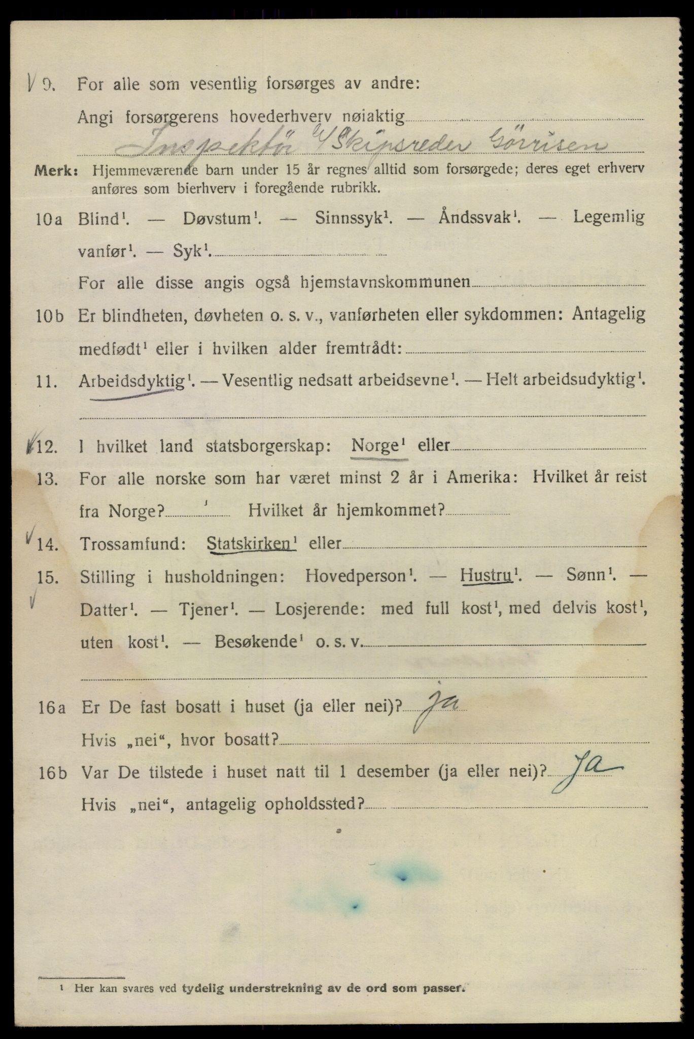 SAO, 1920 census for Kristiania, 1920, p. 247488