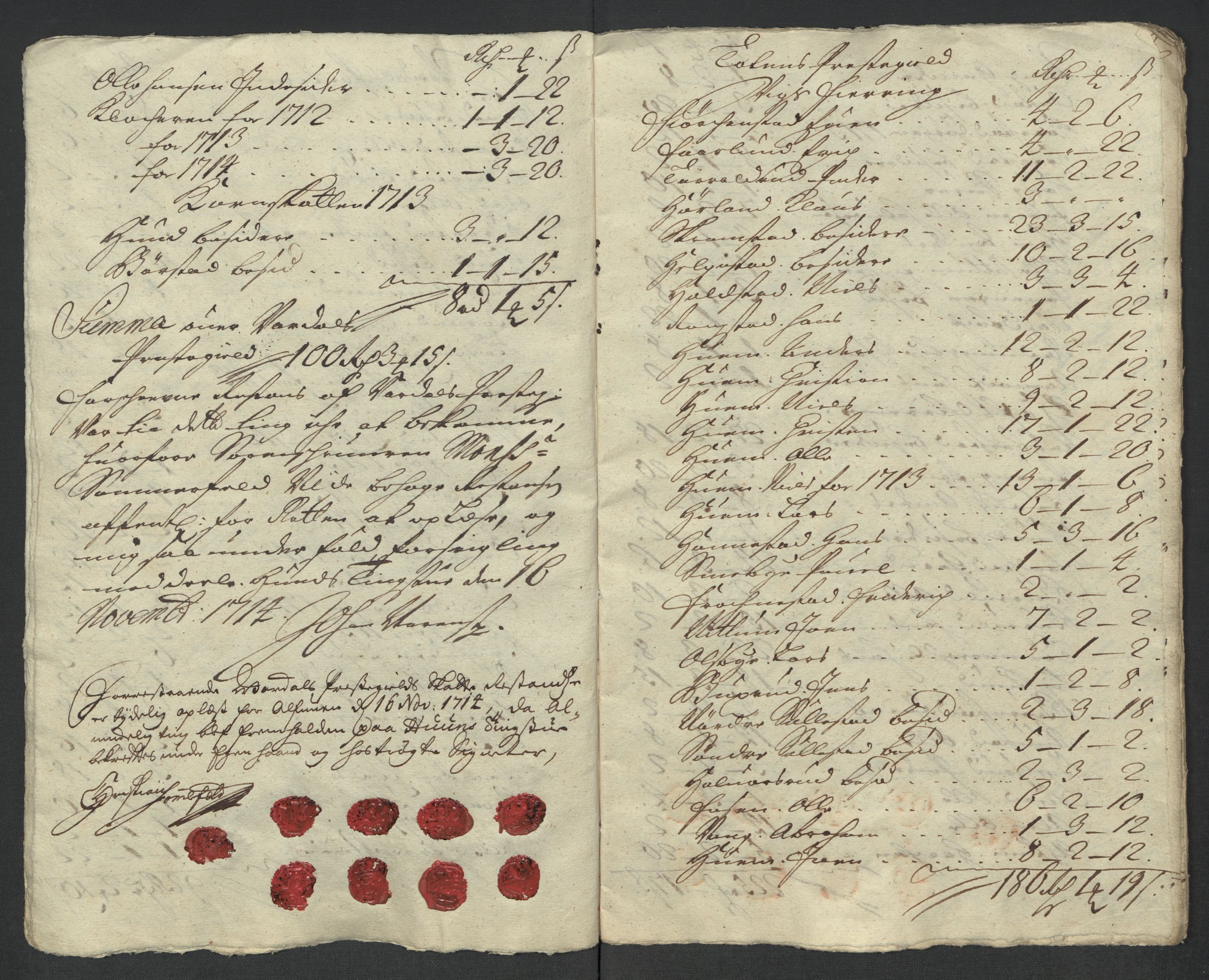 Rentekammeret inntil 1814, Reviderte regnskaper, Fogderegnskap, AV/RA-EA-4092/R18/L1313: Fogderegnskap Hadeland, Toten og Valdres, 1714, p. 208