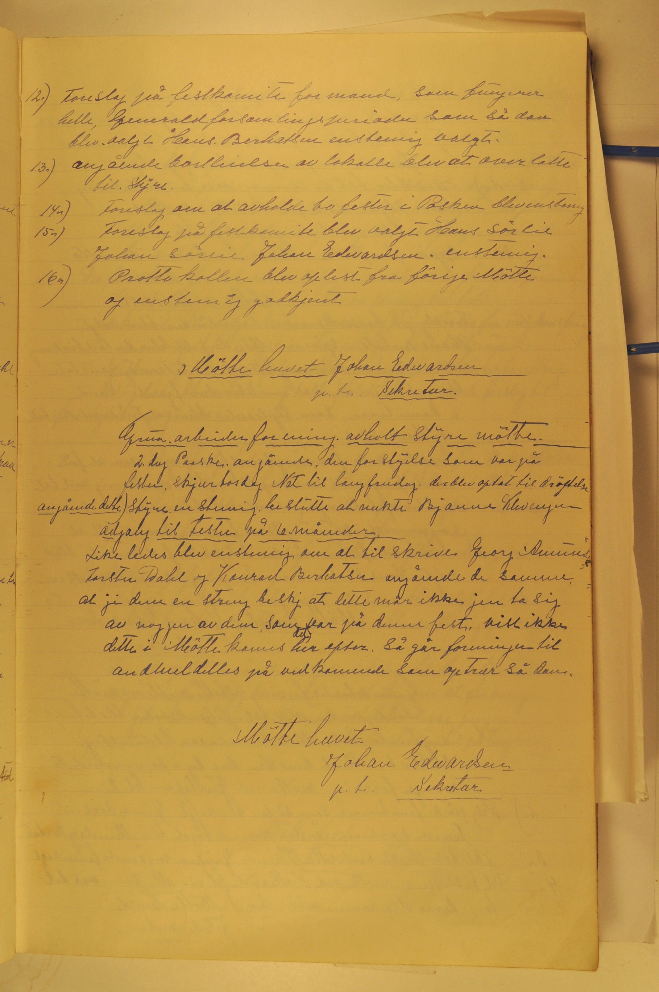 Grua Arbeiderlag, OARM/H-A-00261/A/L0001/0001: Forhandlingsprotokoller / Forhandlingsprotokoll Grua Arbeiderforening, 1918-1939