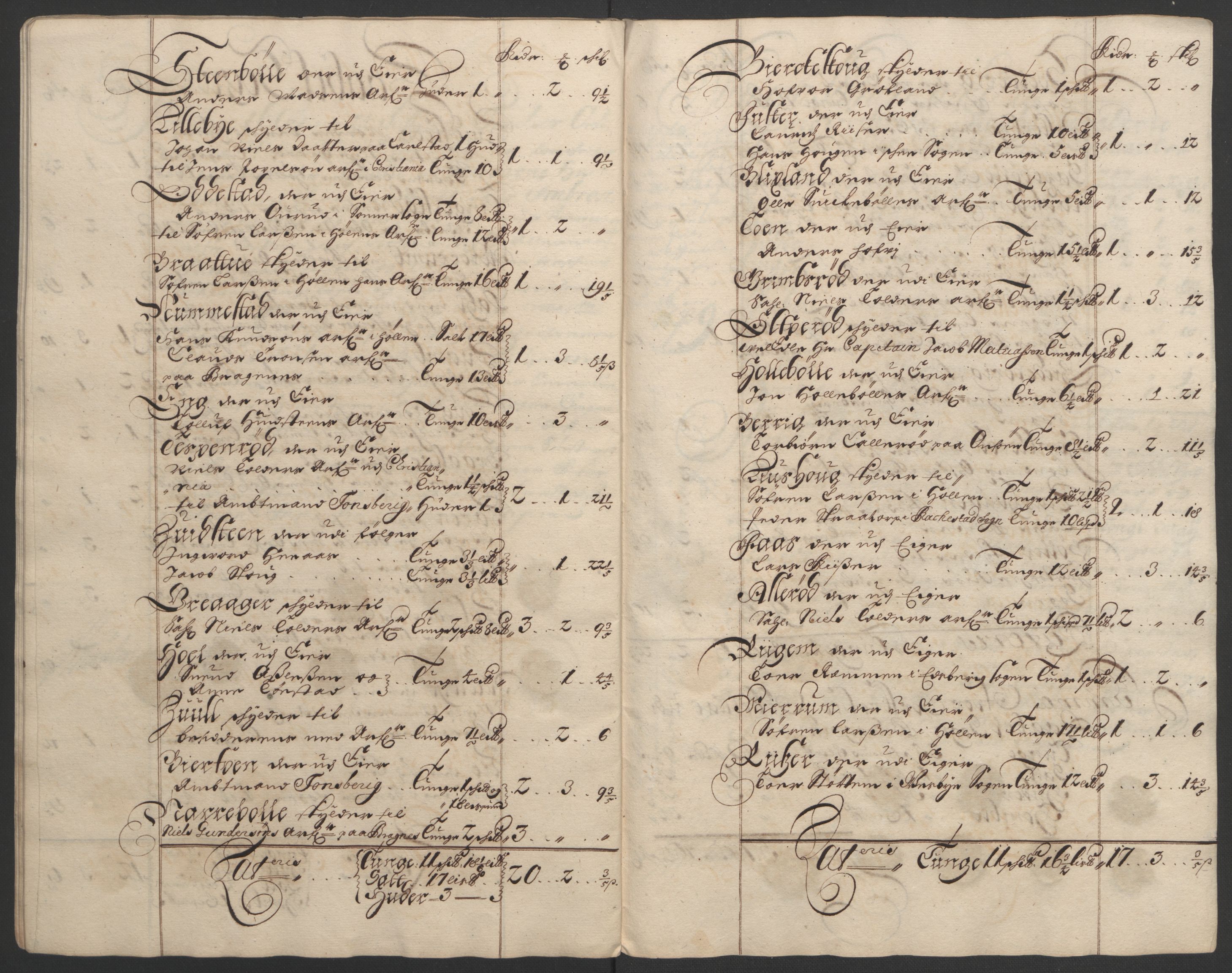 Rentekammeret inntil 1814, Reviderte regnskaper, Fogderegnskap, AV/RA-EA-4092/R02/L0108: Fogderegnskap Moss og Verne kloster, 1692-1693, p. 308