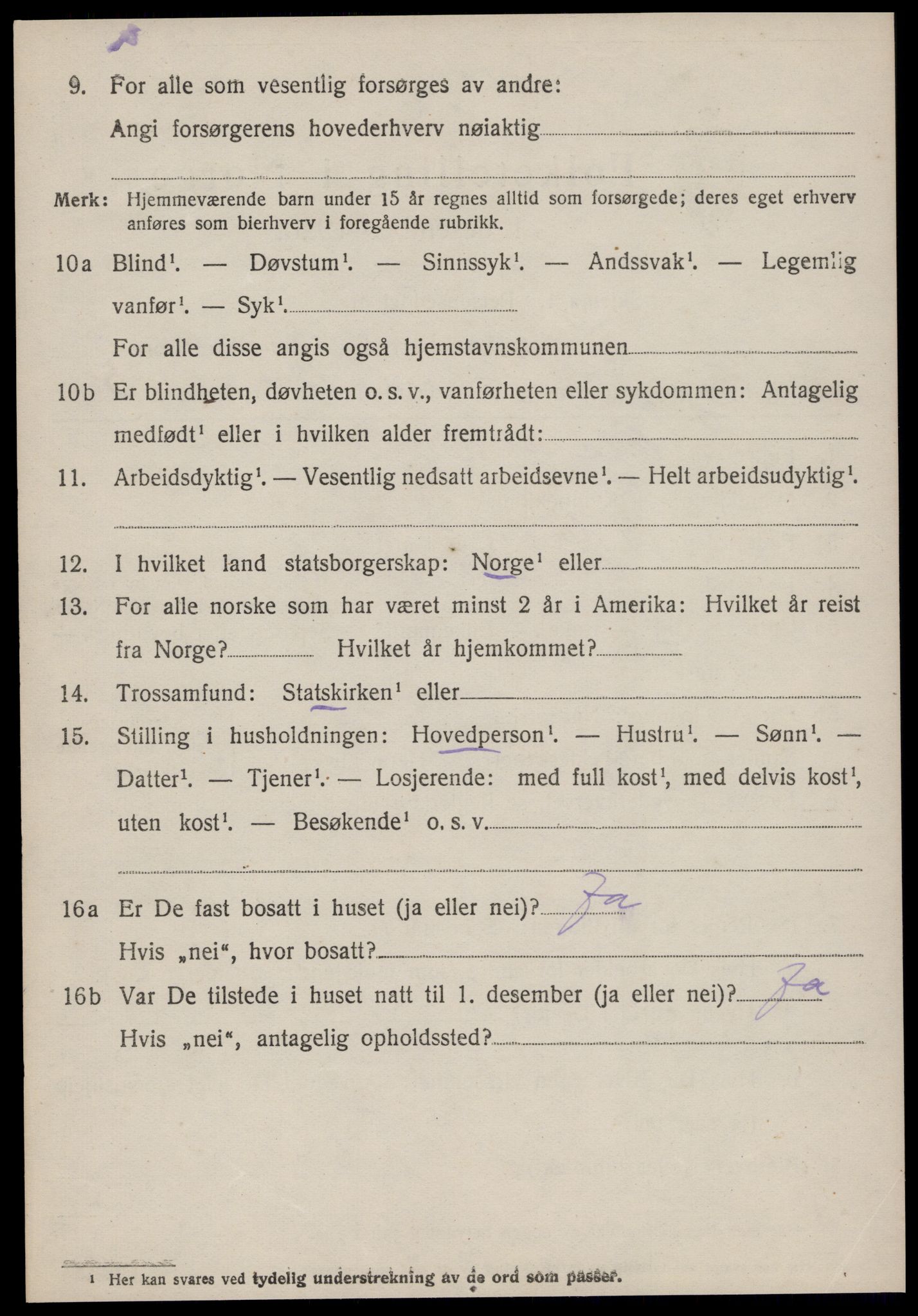 SAT, 1920 census for Giske, 1920, p. 1597