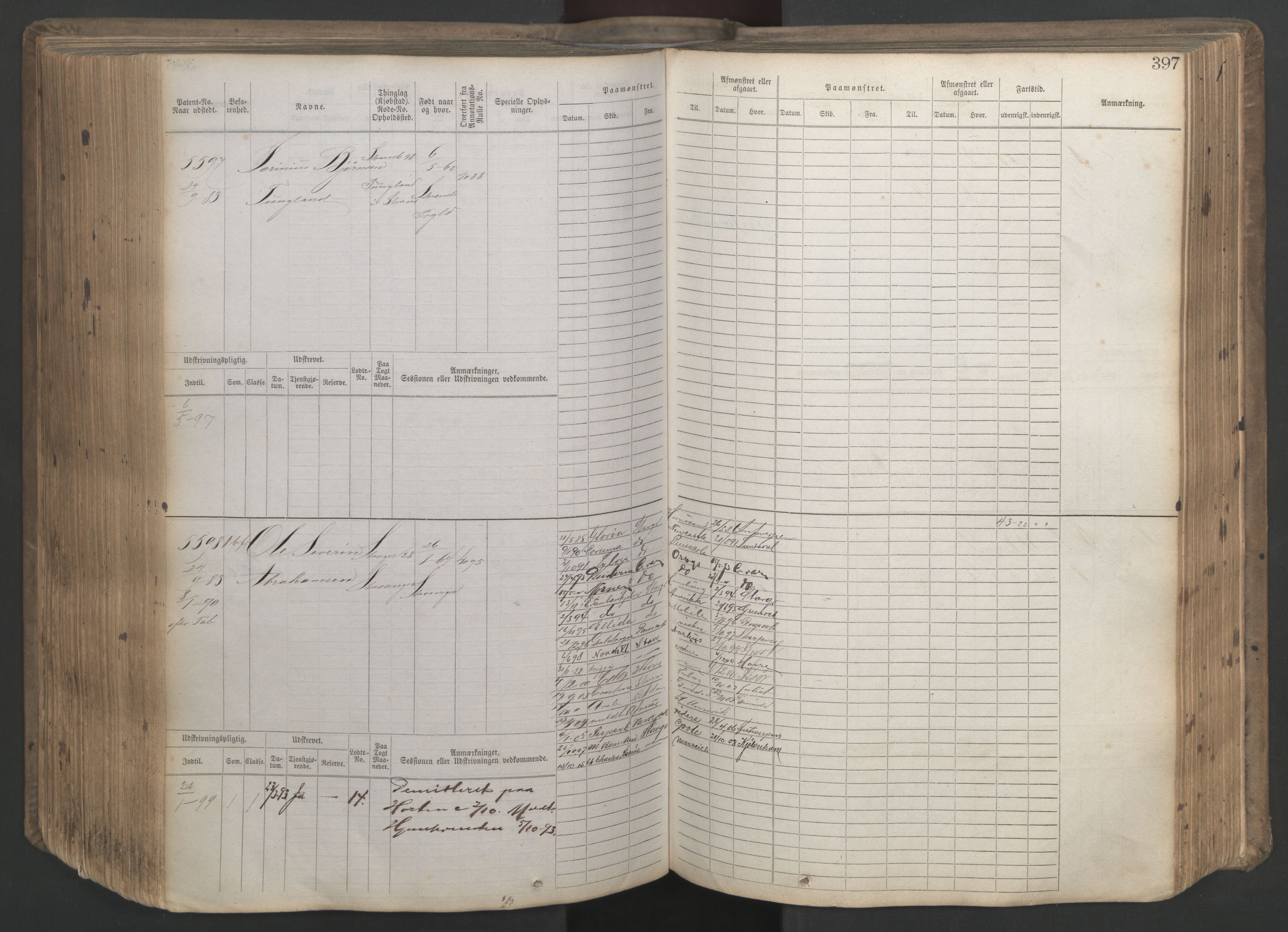 Stavanger sjømannskontor, AV/SAST-A-102006/F/Fb/Fbb/L0020: Sjøfartshovedrulle patnentnr. 4803-6004 (dublett), 1879, p. 402