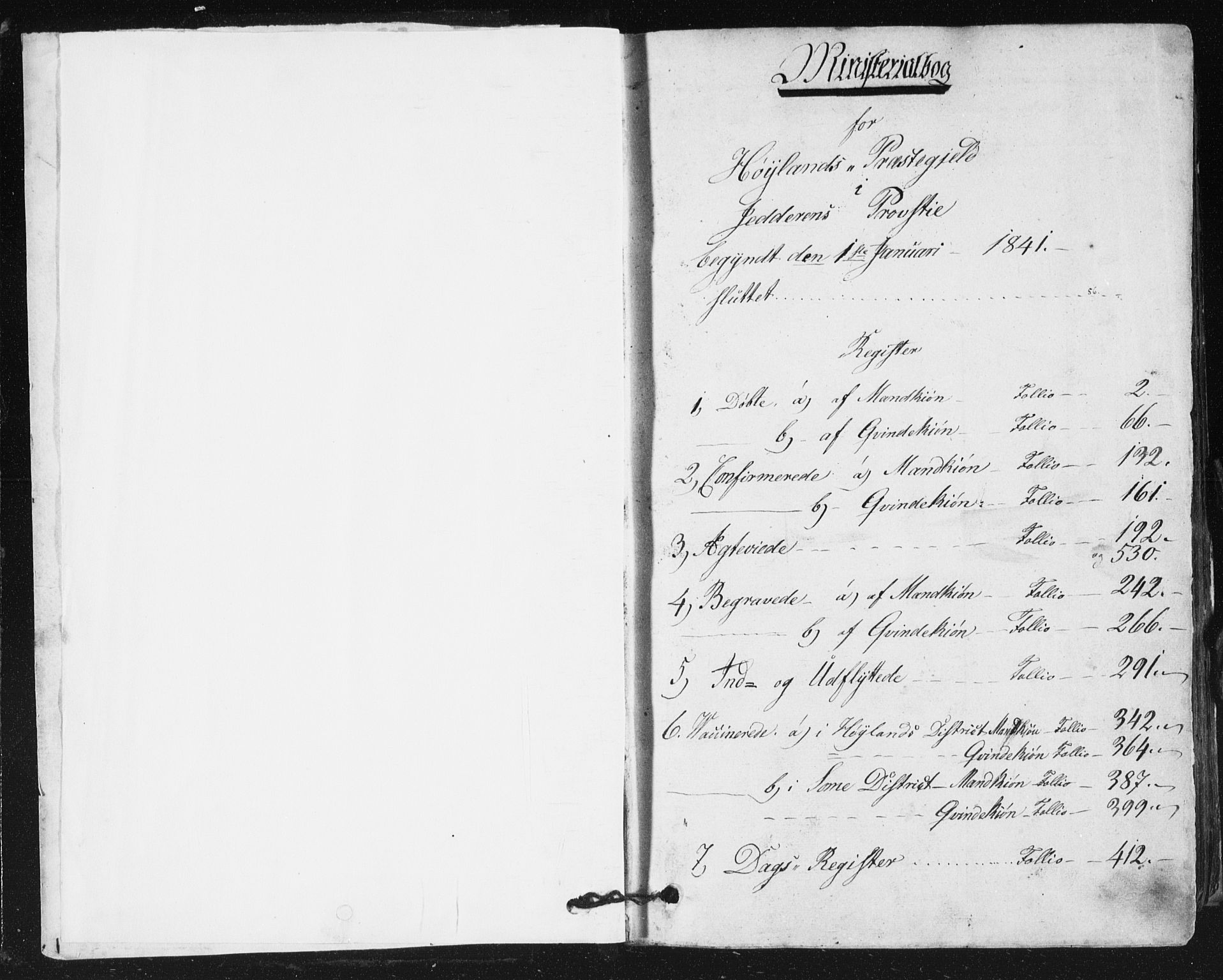 Høyland sokneprestkontor, AV/SAST-A-101799/001/30BA/L0008: Parish register (official) no. A 8, 1841-1856