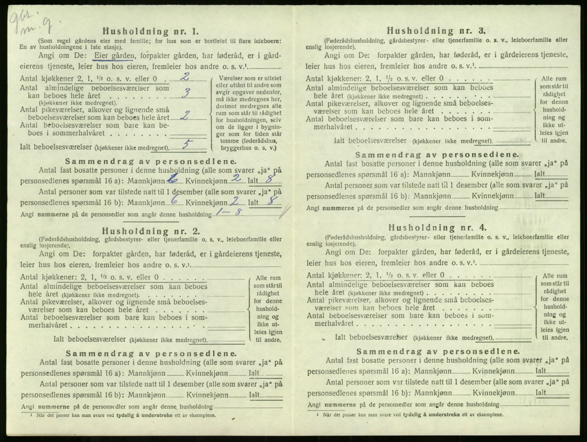 SAKO, 1920 census for Andebu, 1920, p. 350