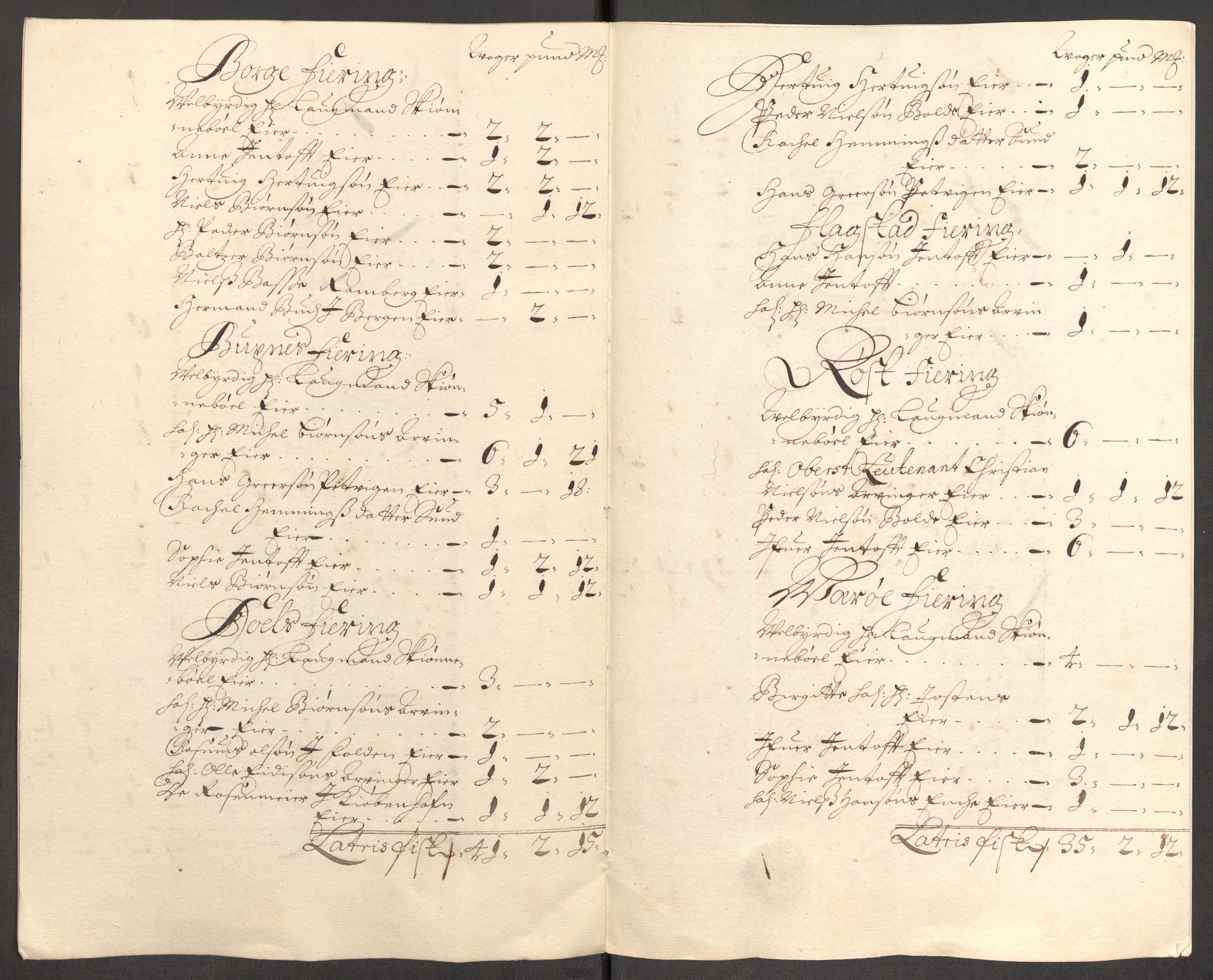 Rentekammeret inntil 1814, Reviderte regnskaper, Fogderegnskap, RA/EA-4092/R67/L4678: Fogderegnskap Vesterålen, Andenes og Lofoten, 1696-1708, p. 288