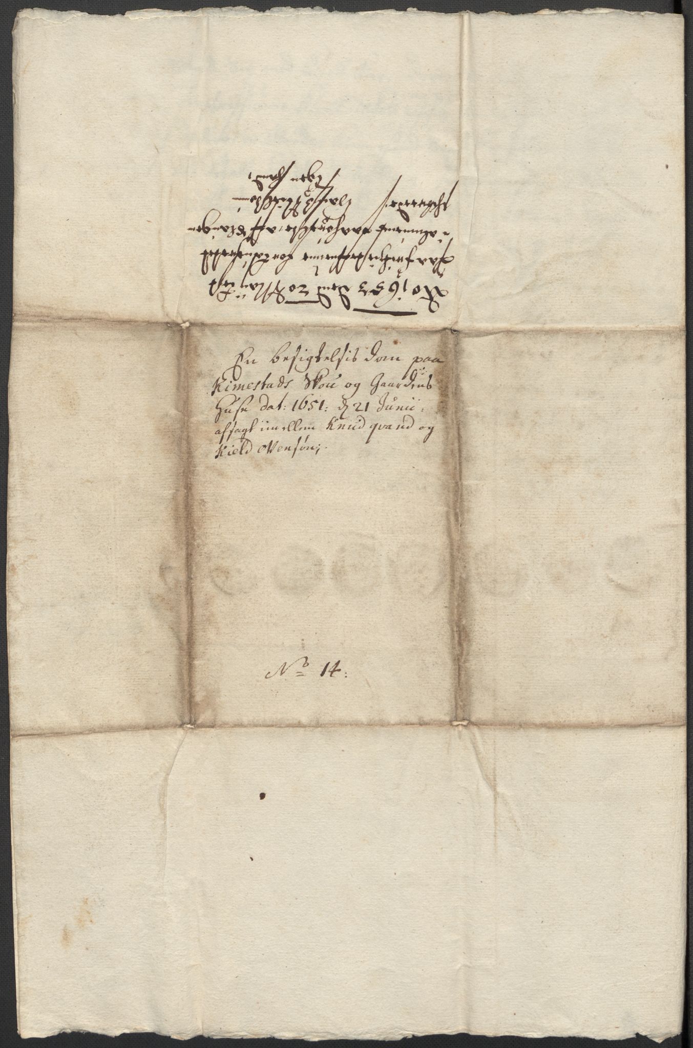 Riksarkivets diplomsamling, RA/EA-5965/F15/L0024: Prestearkiv - Vestfold, 1619-1681, p. 142