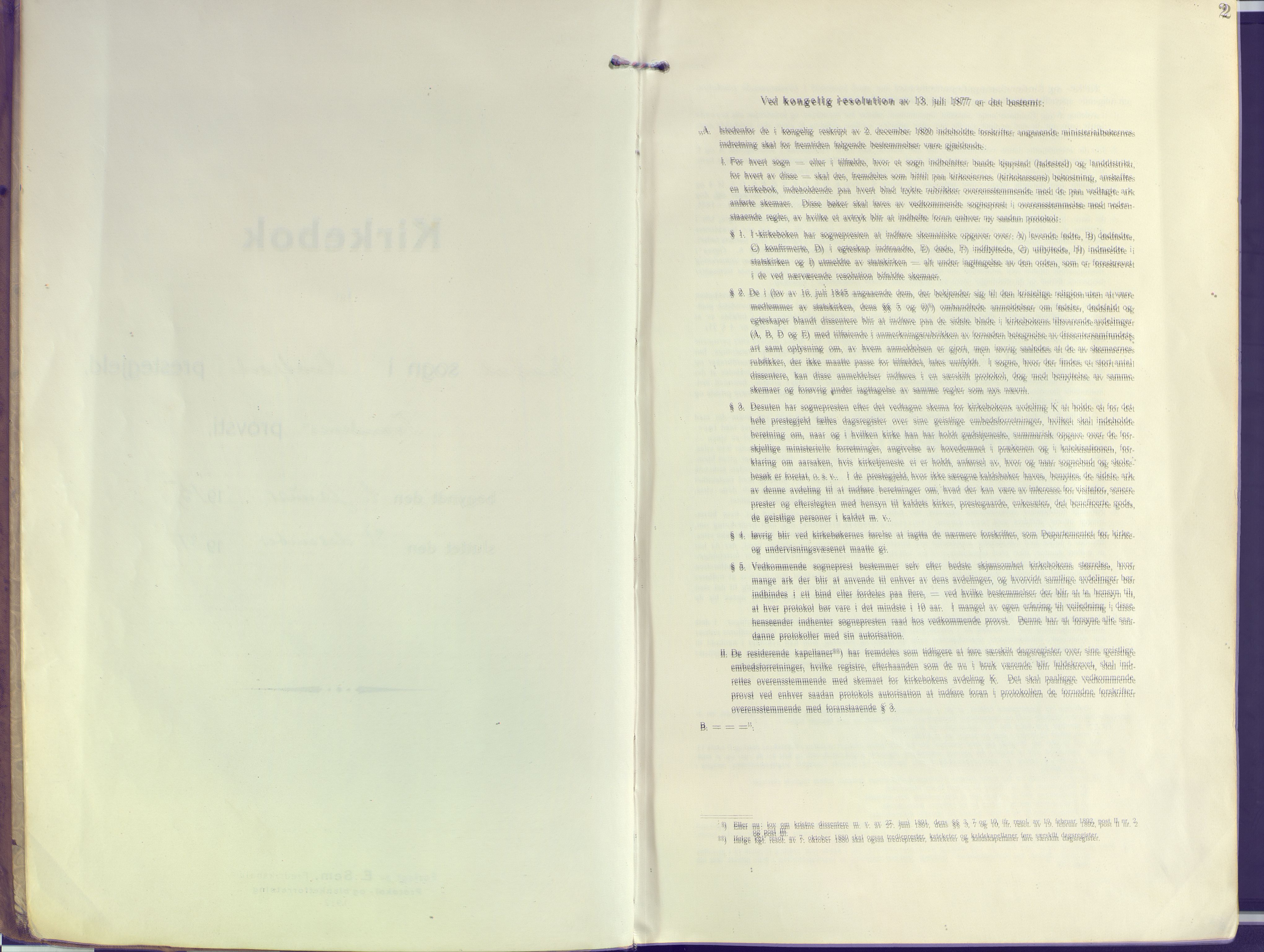 Kvæfjord sokneprestkontor, AV/SATØ-S-1323/G/Ga/Gaa/L0007kirke: Parish register (official) no. 7, 1915-1931, p. 2