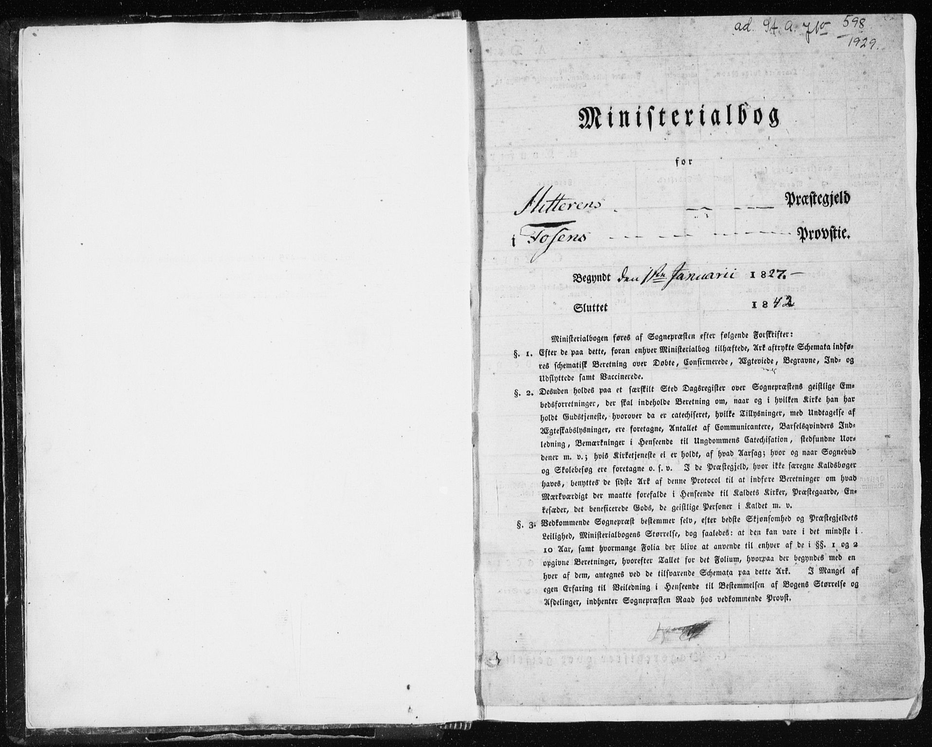 Ministerialprotokoller, klokkerbøker og fødselsregistre - Sør-Trøndelag, SAT/A-1456/634/L0528: Parish register (official) no. 634A04, 1827-1842
