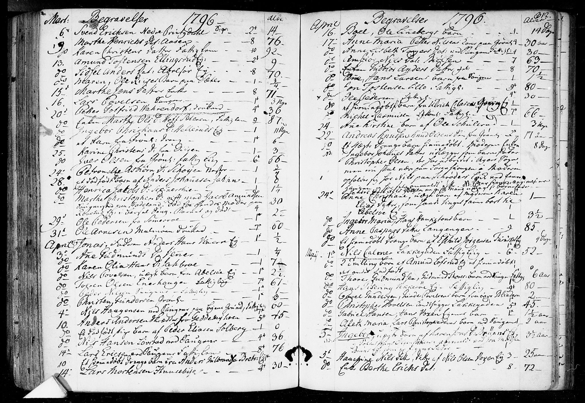 Aker prestekontor kirkebøker, SAO/A-10861/F/L0010: Parish register (official) no. 10, 1786-1809, p. 312