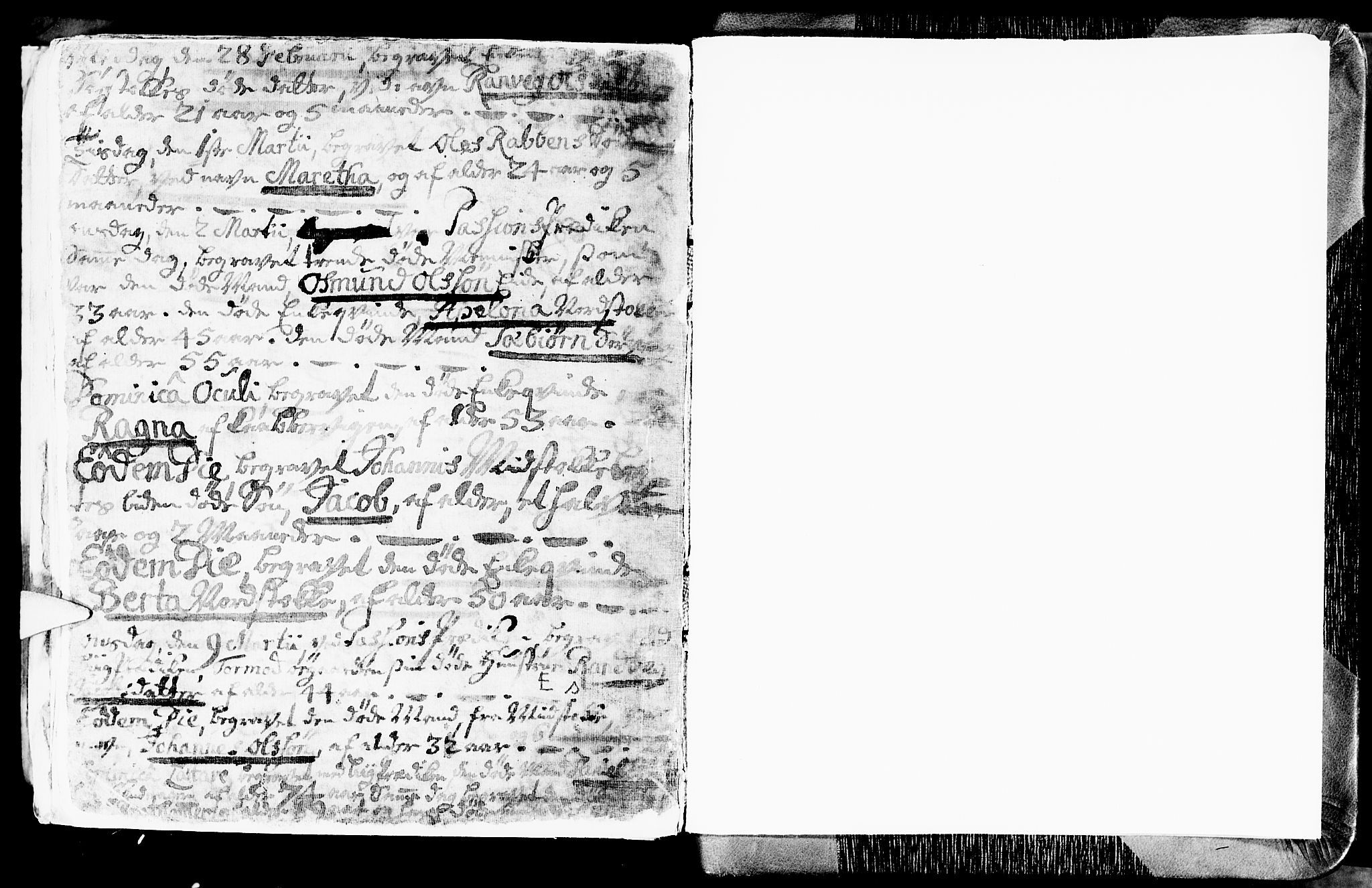 Avaldsnes sokneprestkontor, SAST/A -101851/H/Ha/Haa/L0001: Parish register (official) no. A 1, 1711-1764