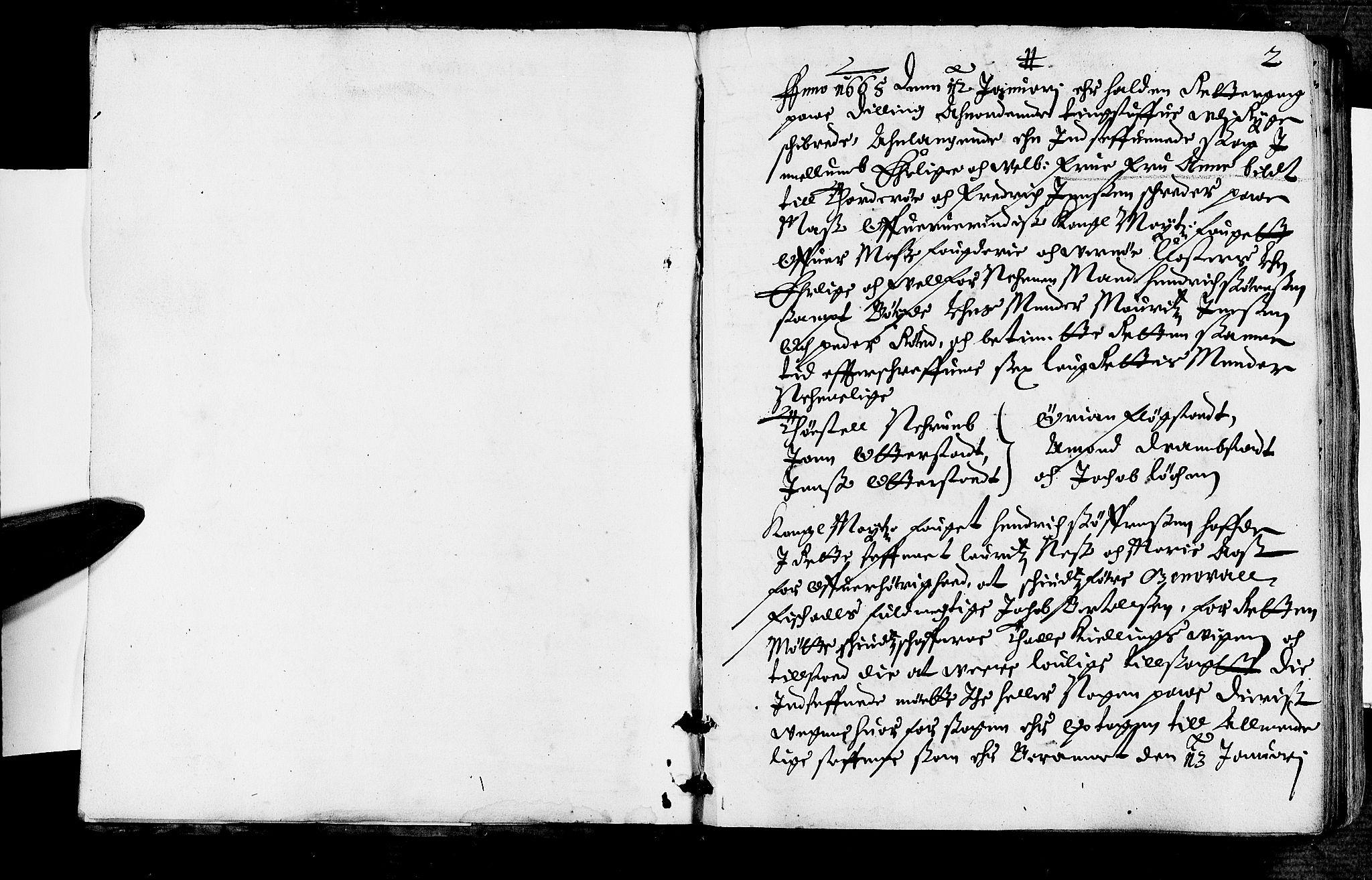 Moss sorenskriveri, SAO/A-10168, 1665, p. 1b-2a