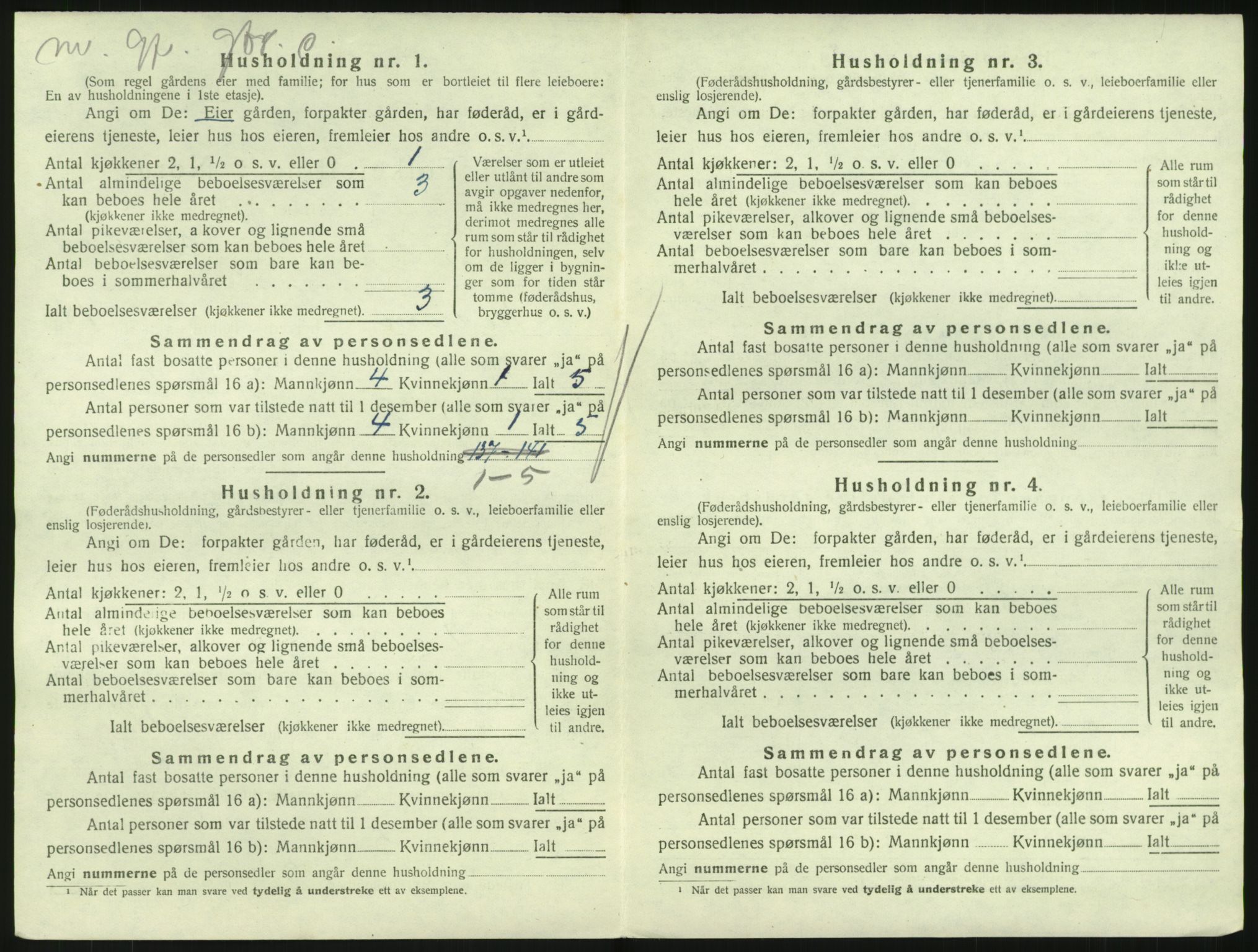SAKO, 1920 census for Hedrum, 1920, p. 1580