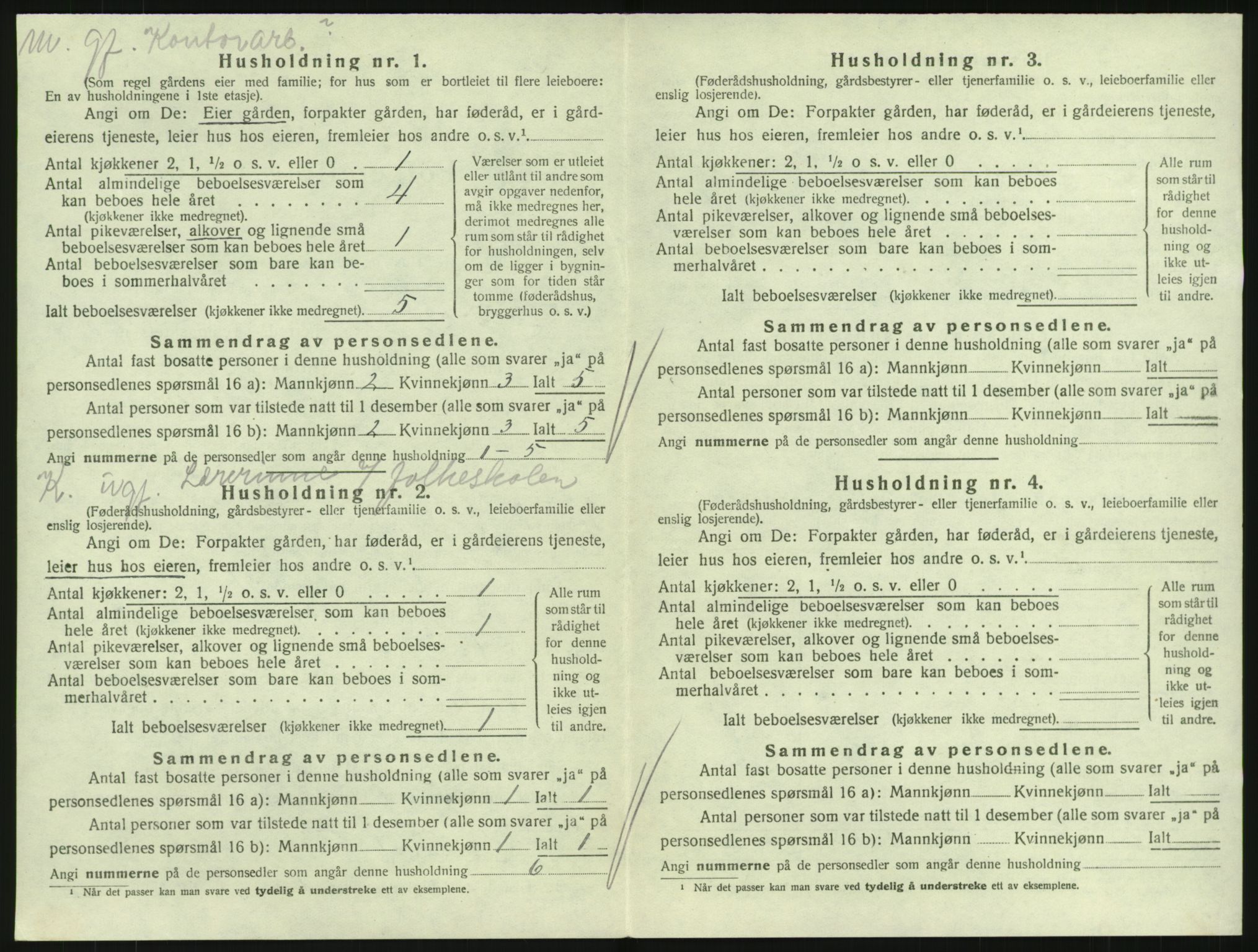 SAKO, 1920 census for Hedrum, 1920, p. 348