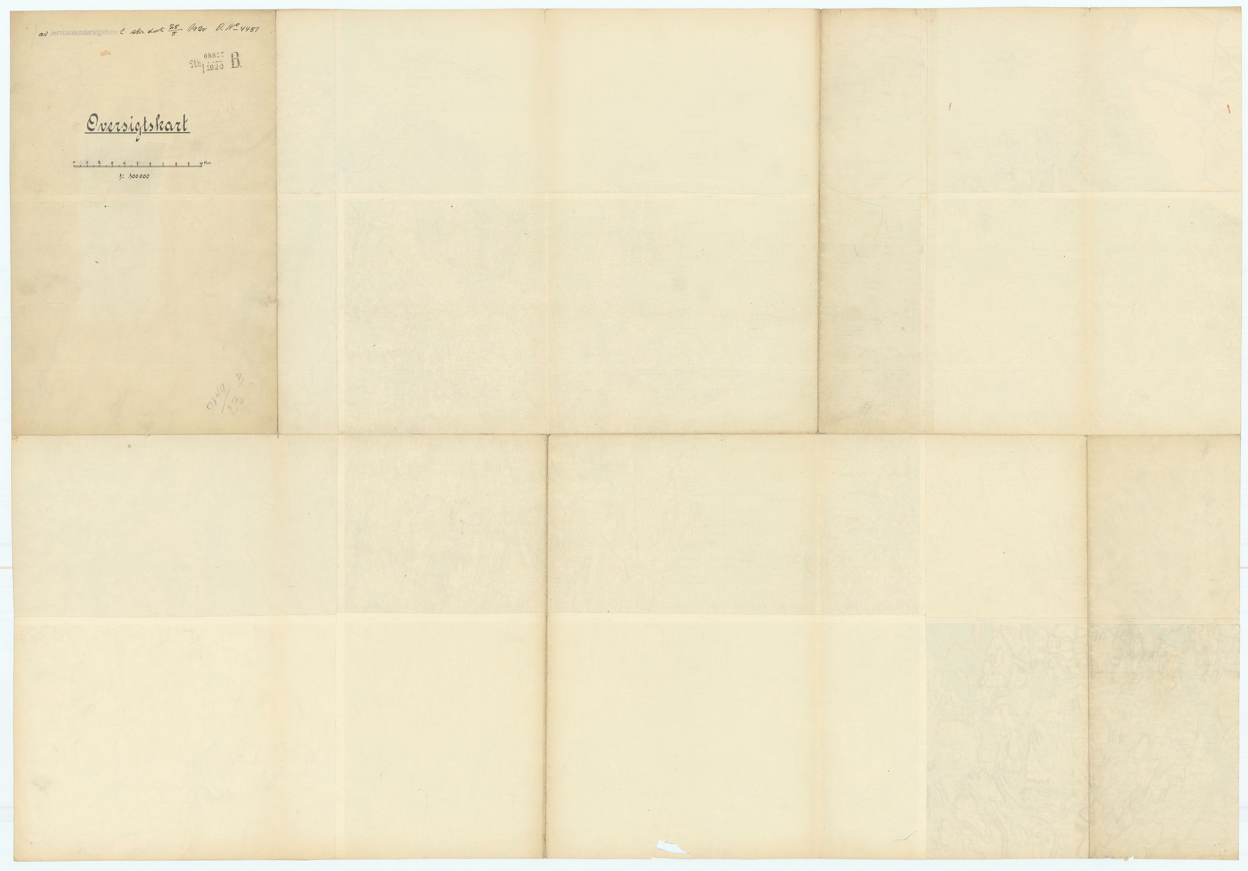 Norges Statsbaner, Baneavdelingen B, AV/RA-S-1619/1/F/Fa/L0042: NORGE-JYLLAND, 1920, p. 6