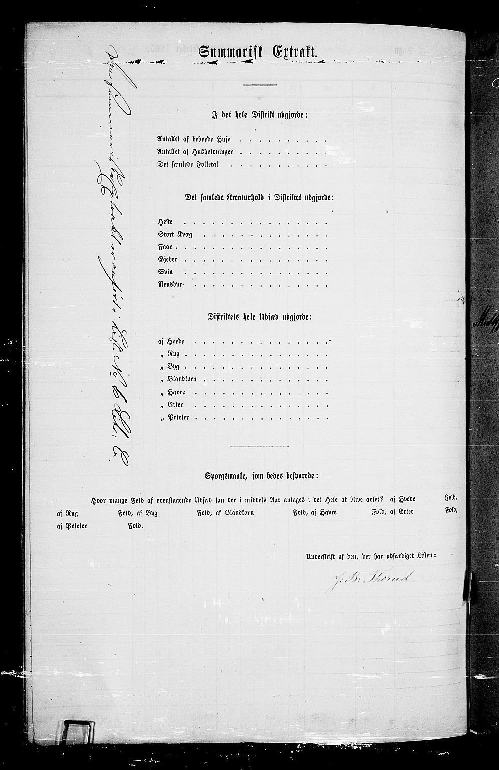 RA, 1865 census for Nes, 1865, p. 144