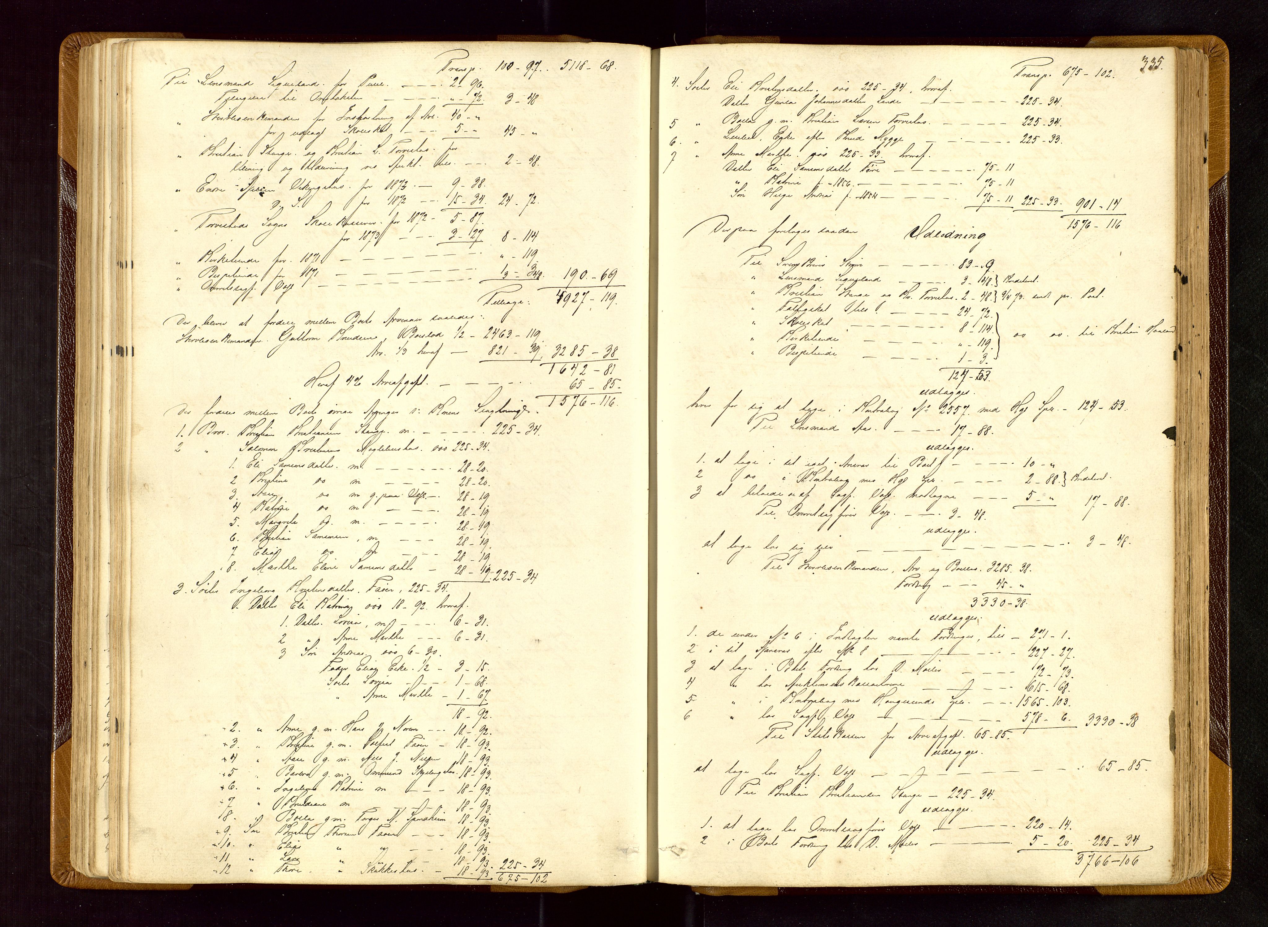 Karmsund sorenskriveri, SAST/A-100311/01/IV/IVDBA/L0004: SKIFTEPROTOKOLL TORVESTAD, TYSVÆR, 1868-1877, p. 334b-335a