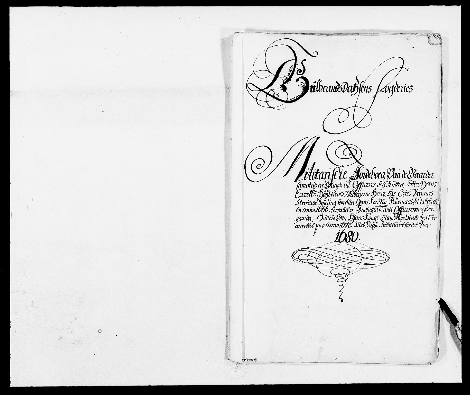 Rentekammeret inntil 1814, Reviderte regnskaper, Fogderegnskap, RA/EA-4092/R17/L1154: Fogderegnskap Gudbrandsdal, 1680, p. 394