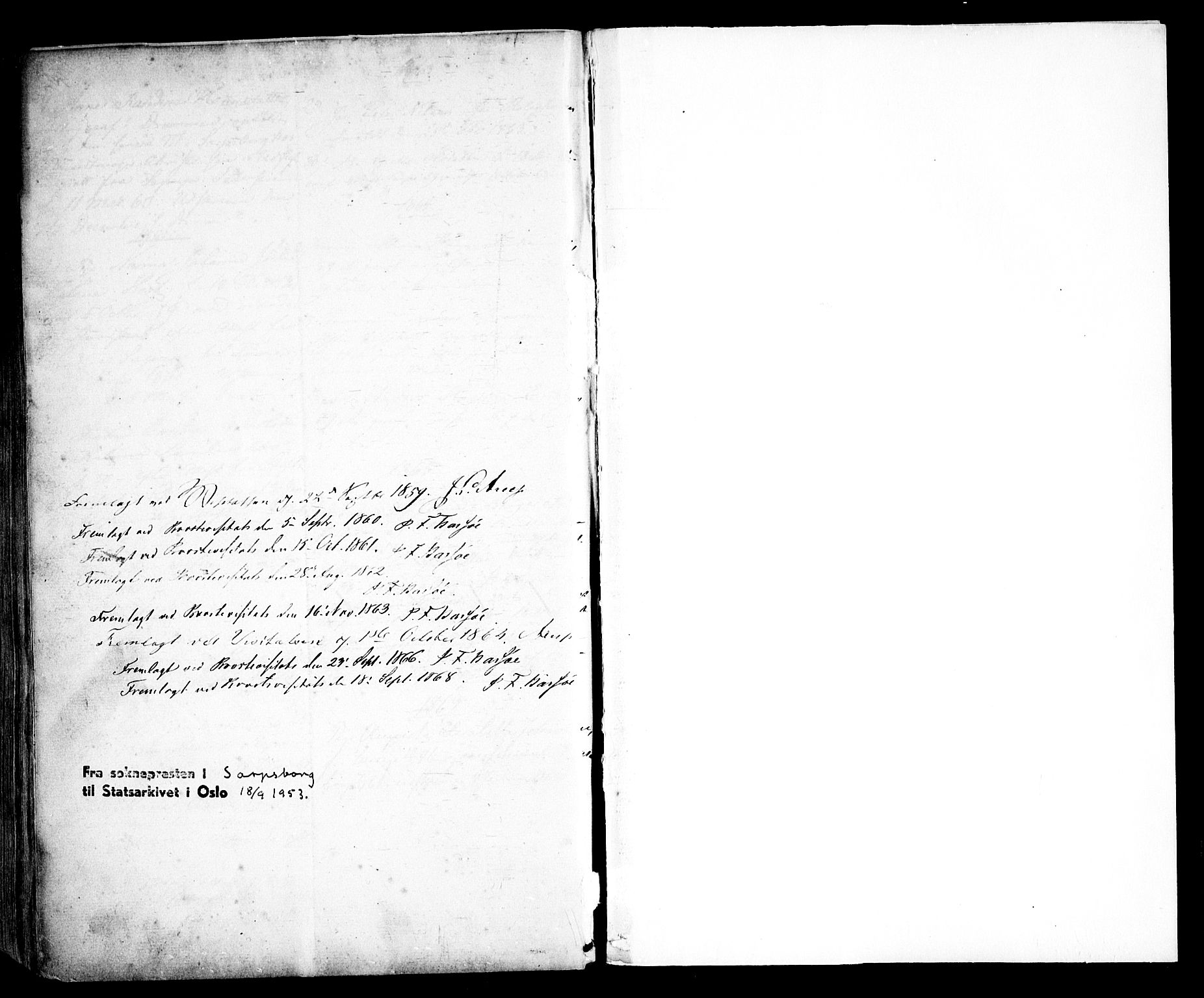 Sarpsborg prestekontor Kirkebøker, AV/SAO-A-2006/F/Fa/L0001: Parish register (official) no. 1, 1859-1868