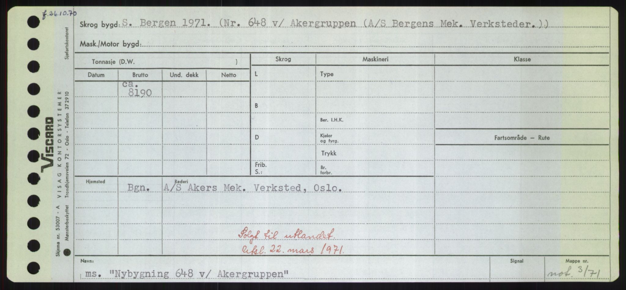 Sjøfartsdirektoratet med forløpere, Skipsmålingen, RA/S-1627/H/Hd/L0027: Fartøy, Norhop-Nør, p. 361