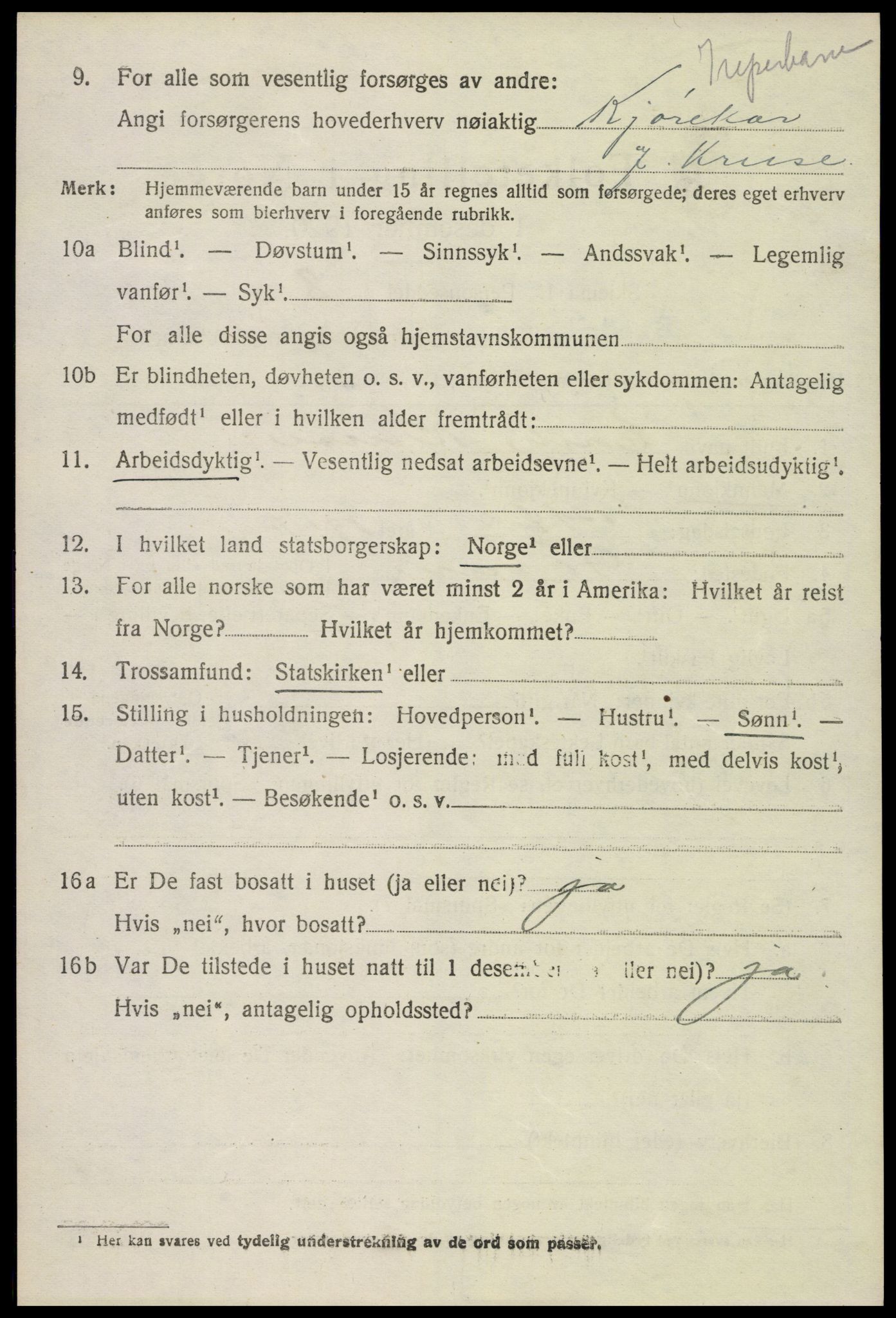 SAKO, 1920 census for Fredriksvern, 1920, p. 570