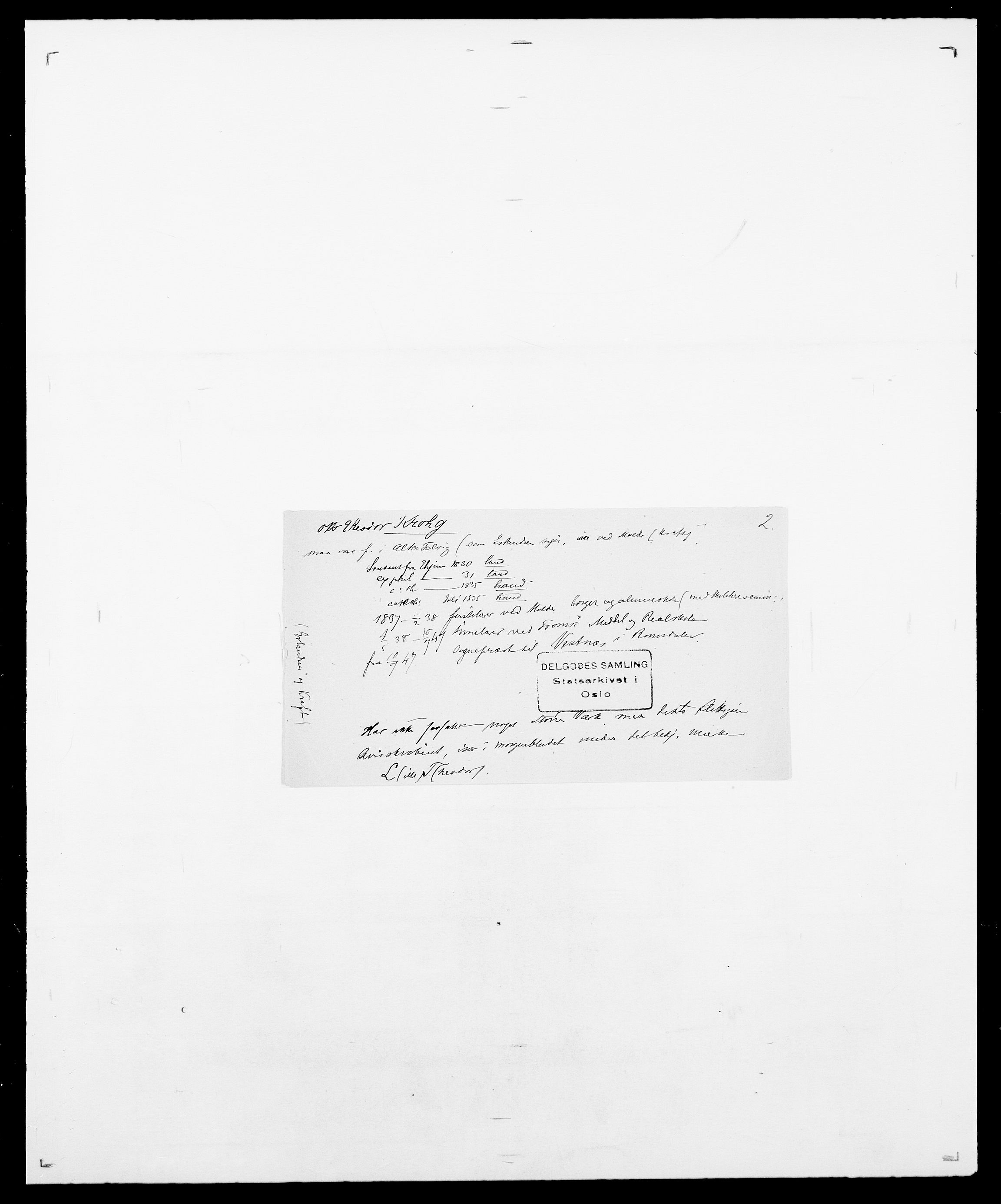 Delgobe, Charles Antoine - samling, SAO/PAO-0038/D/Da/L0022: Krog - Lasteen, p. 74