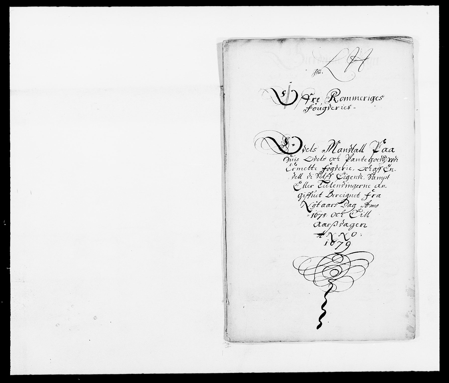 Rentekammeret inntil 1814, Reviderte regnskaper, Fogderegnskap, RA/EA-4092/R12/L0693: Fogderegnskap Øvre Romerike, 1678-1679, p. 243